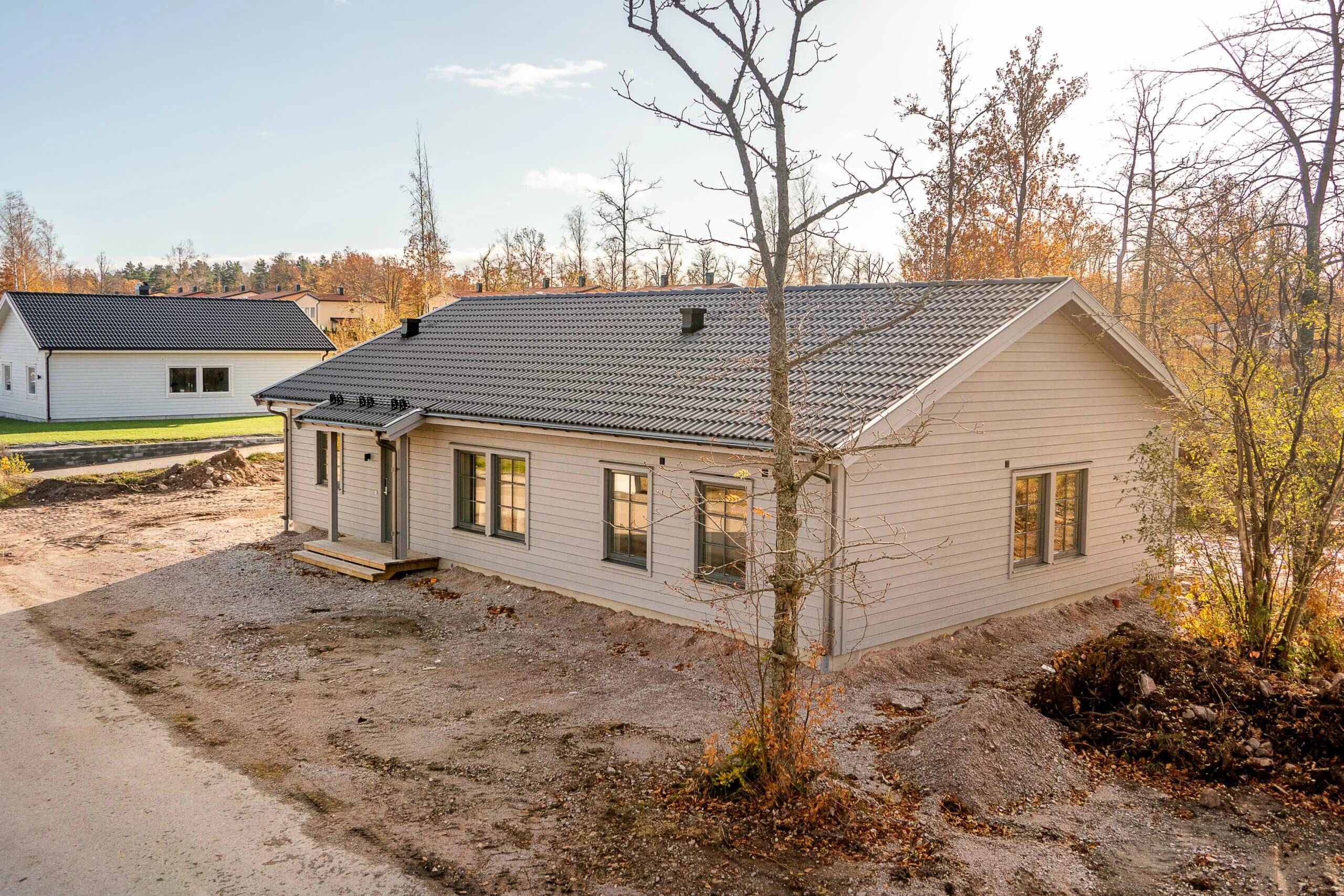 trivselhus stella 142 fasad bygga hus