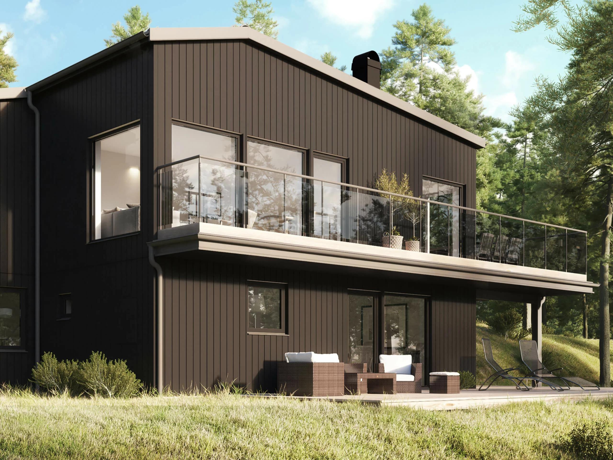 trivselhus villa bankeryd fasad