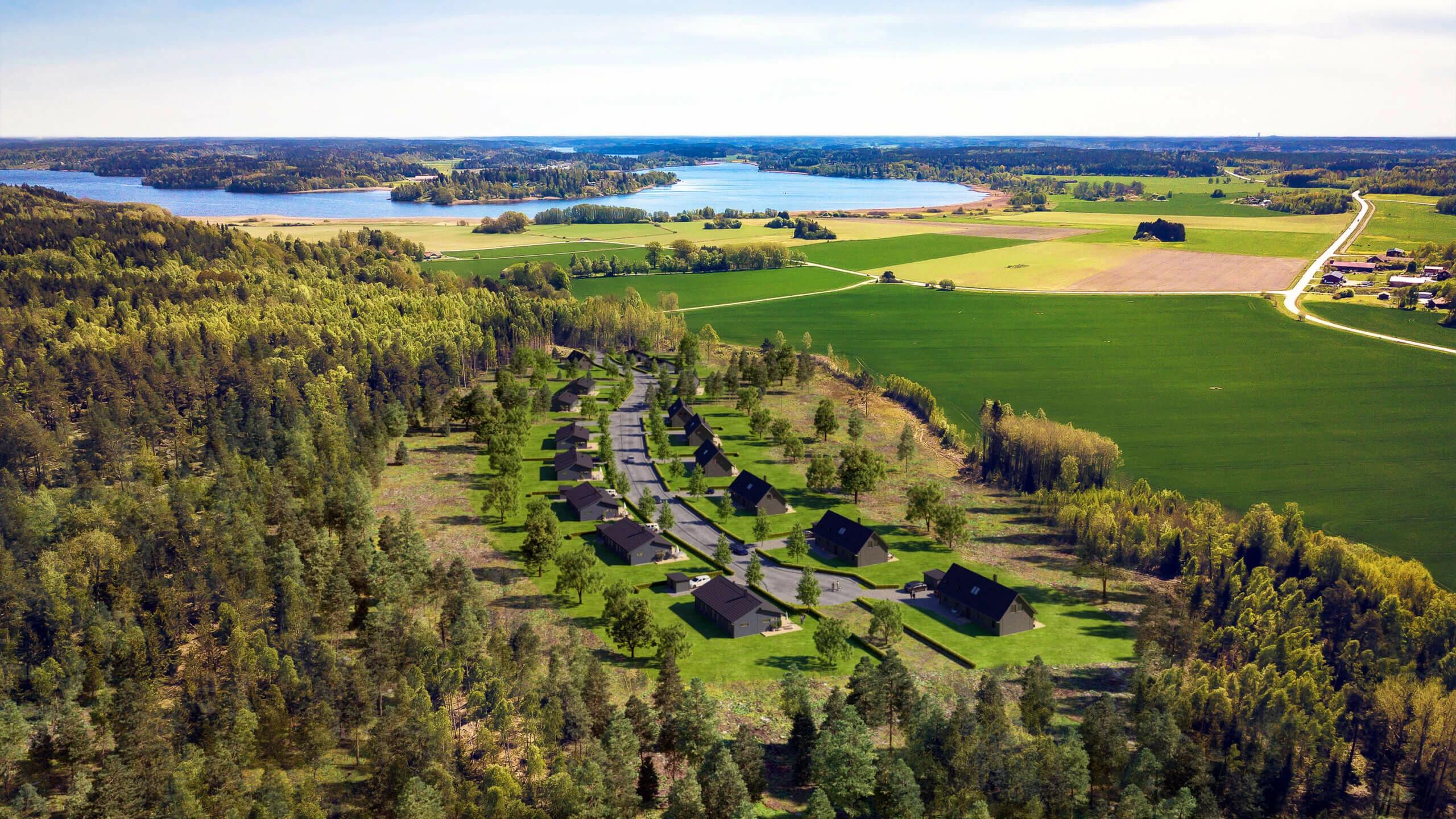 trivselhus lediga tomter håbo häggeby måttan mälarvyn