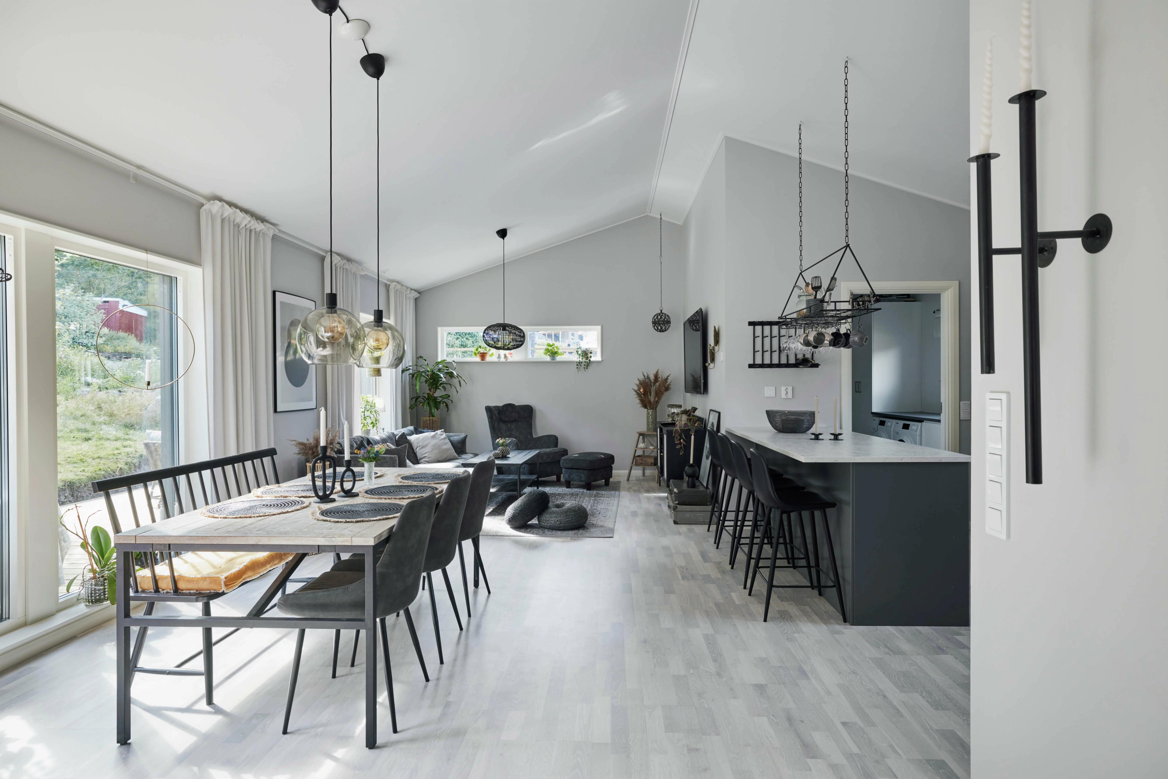 trivselhus stella 135 bygga hus vardagsrum
