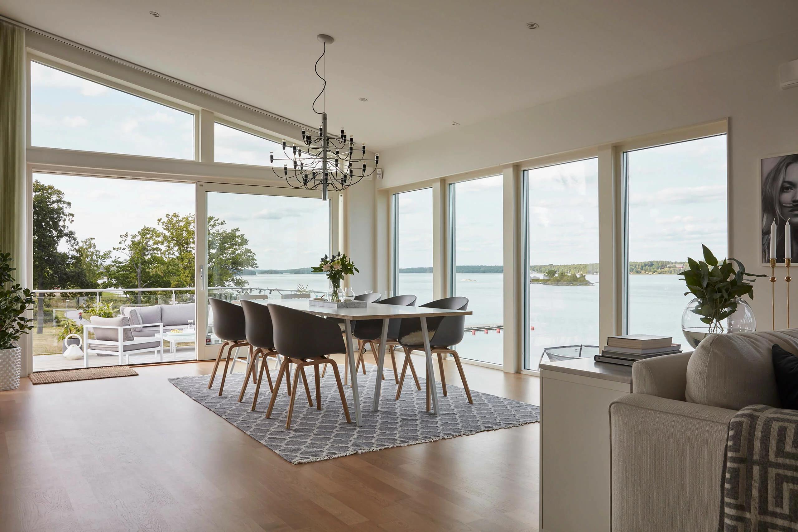 trivselhus fri form vardagsrum bygga hus