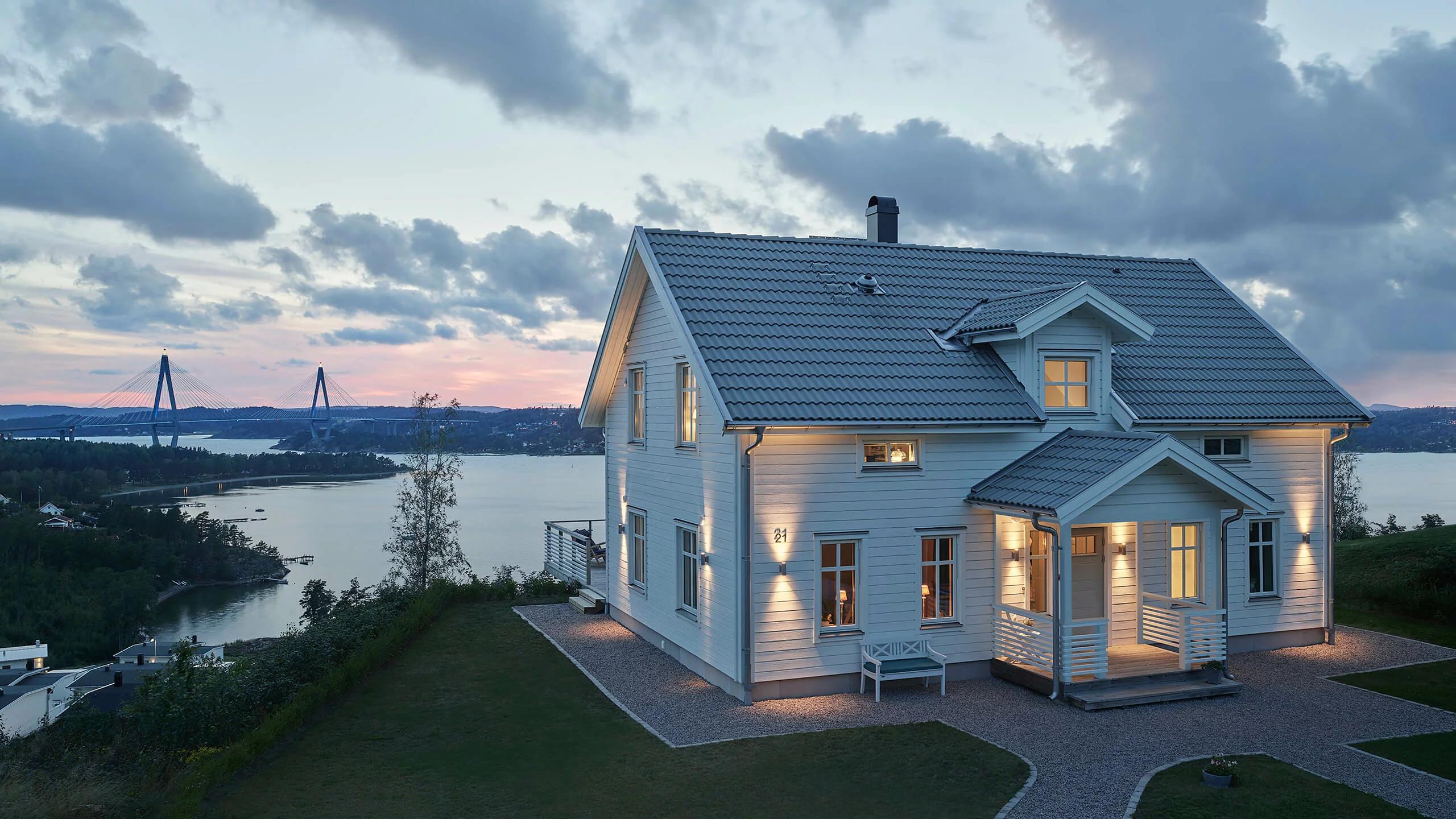 trivselhus villa grebbestad fasad bygga hus