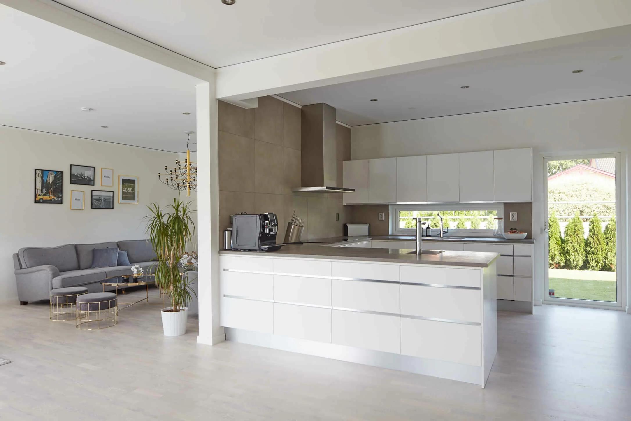 trivselhus villa värmdö kök bygga hus