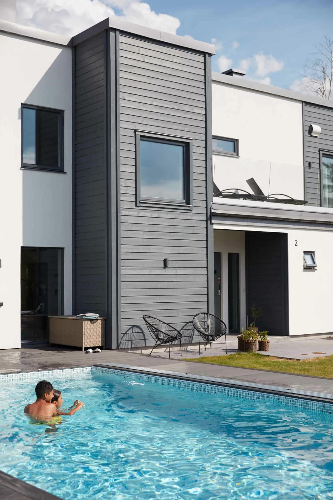 trivselhus villa värmdö fasad bygga hus