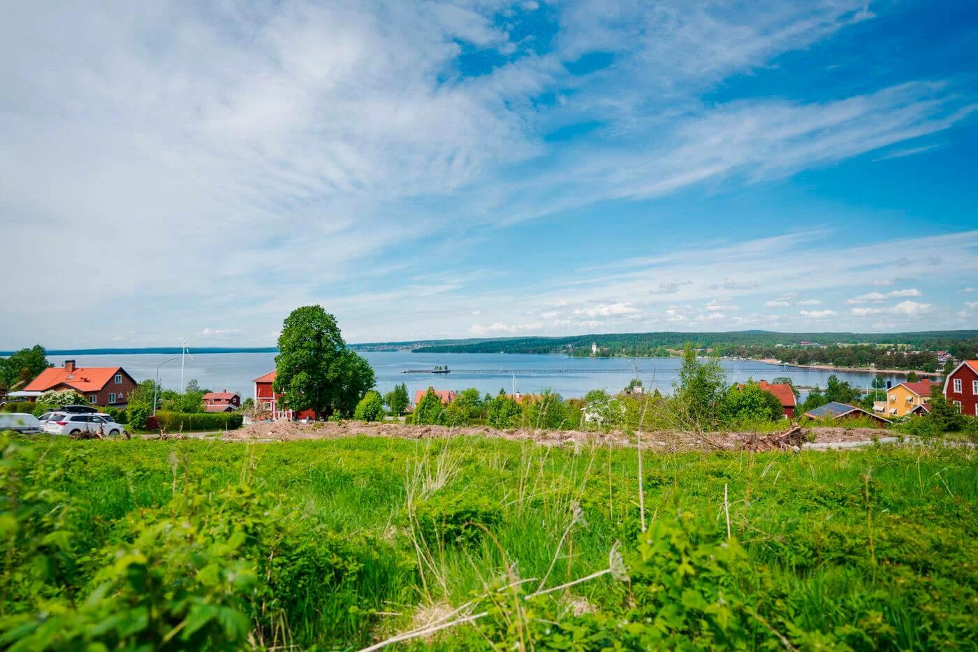 trivselhus ledig tomt rättvik lerdal