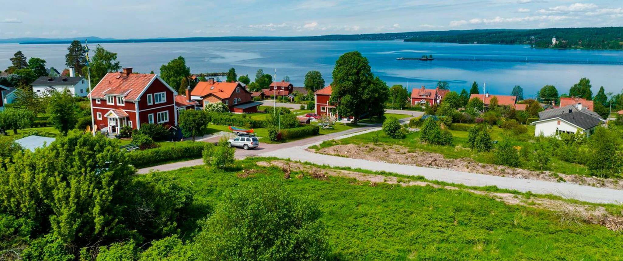 trivselhus ledig tomt rättvik lerdal