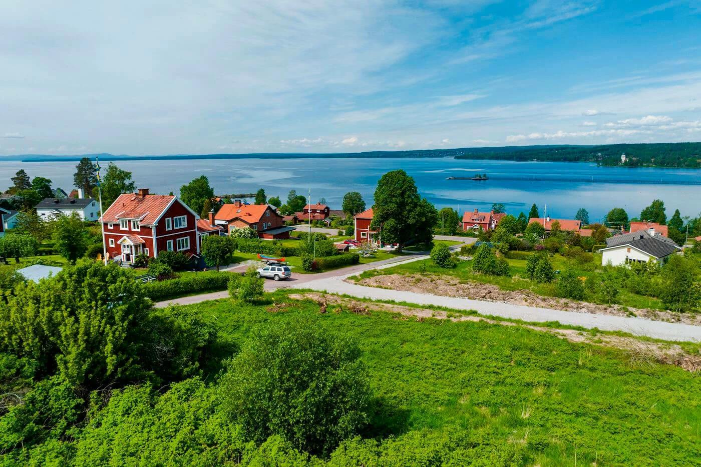 trivselhus ledig tomt rättvik lerdal