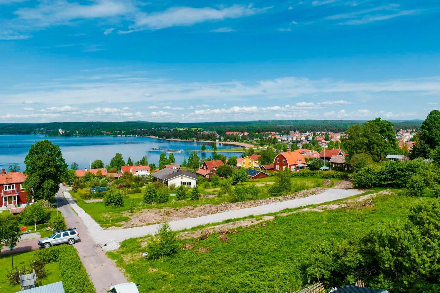 trivselhus ledig tomt rättvik lerdal