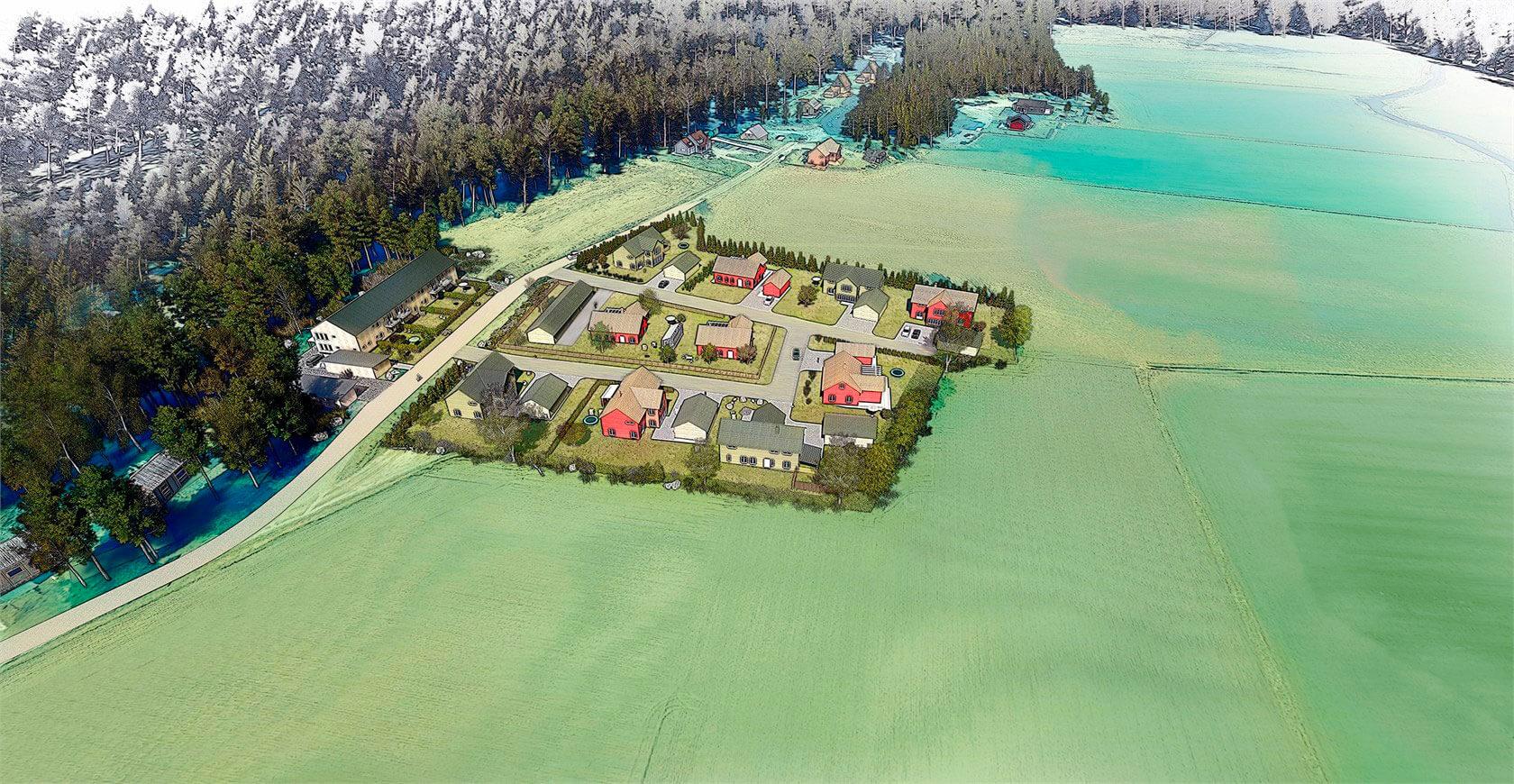 trivselhus lediga tomter gävle