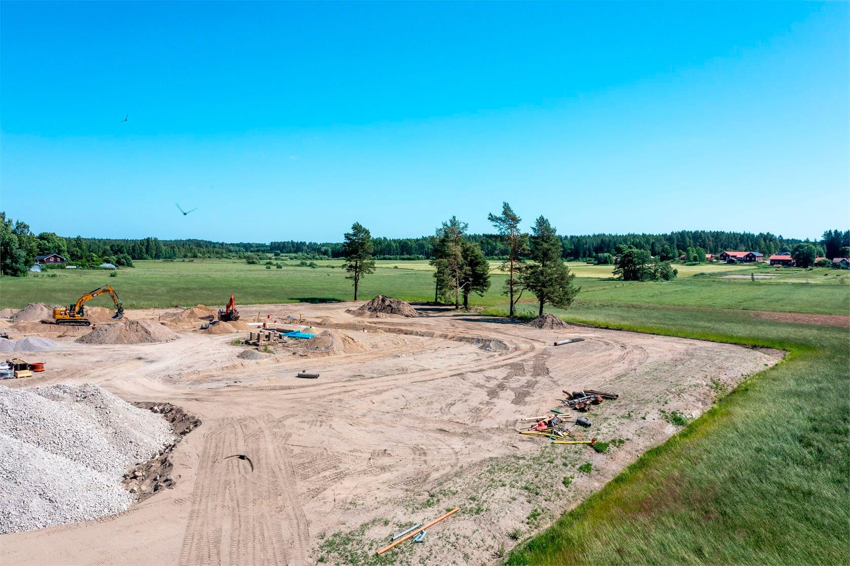 trivselhus lediga tomter gävle