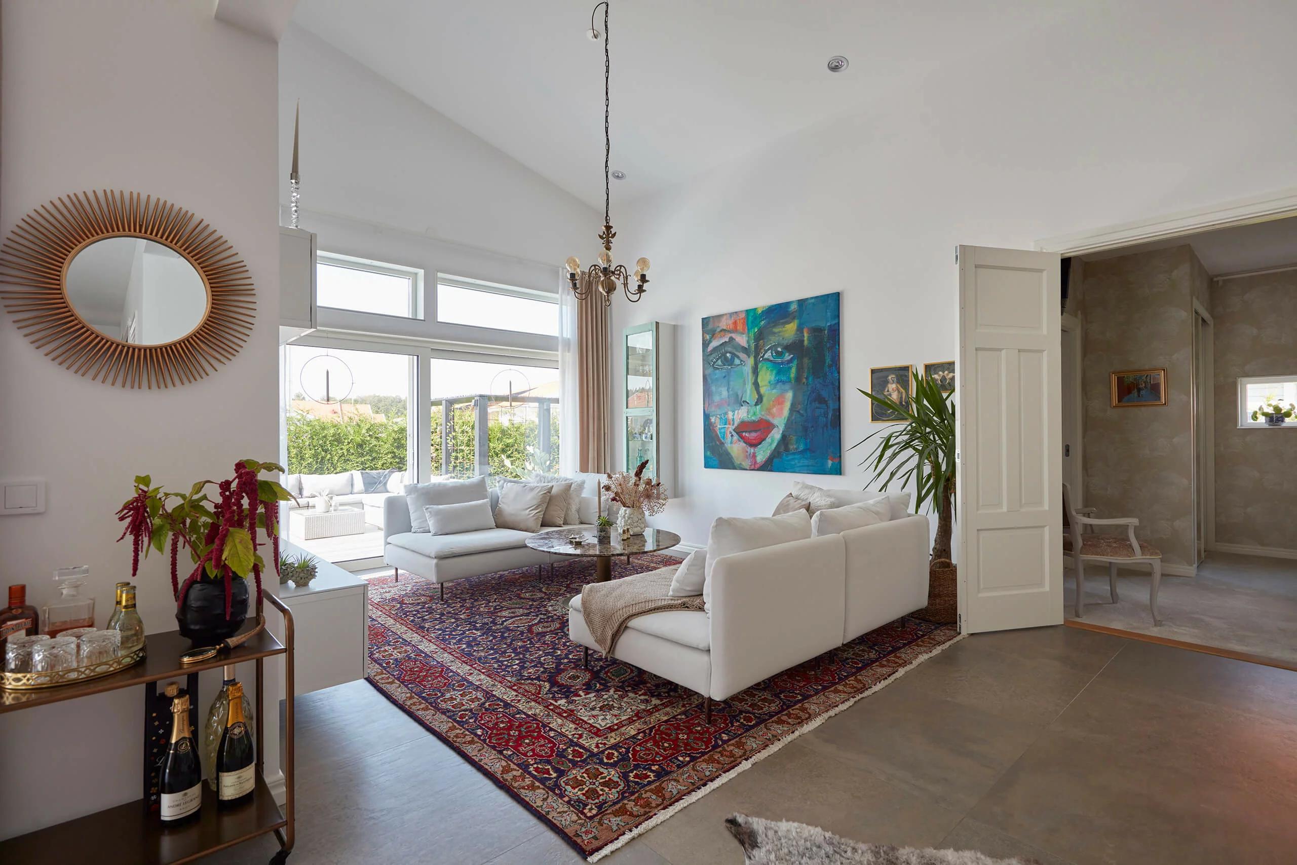 trivselhus villa mariestad vardagsrum bygga hus