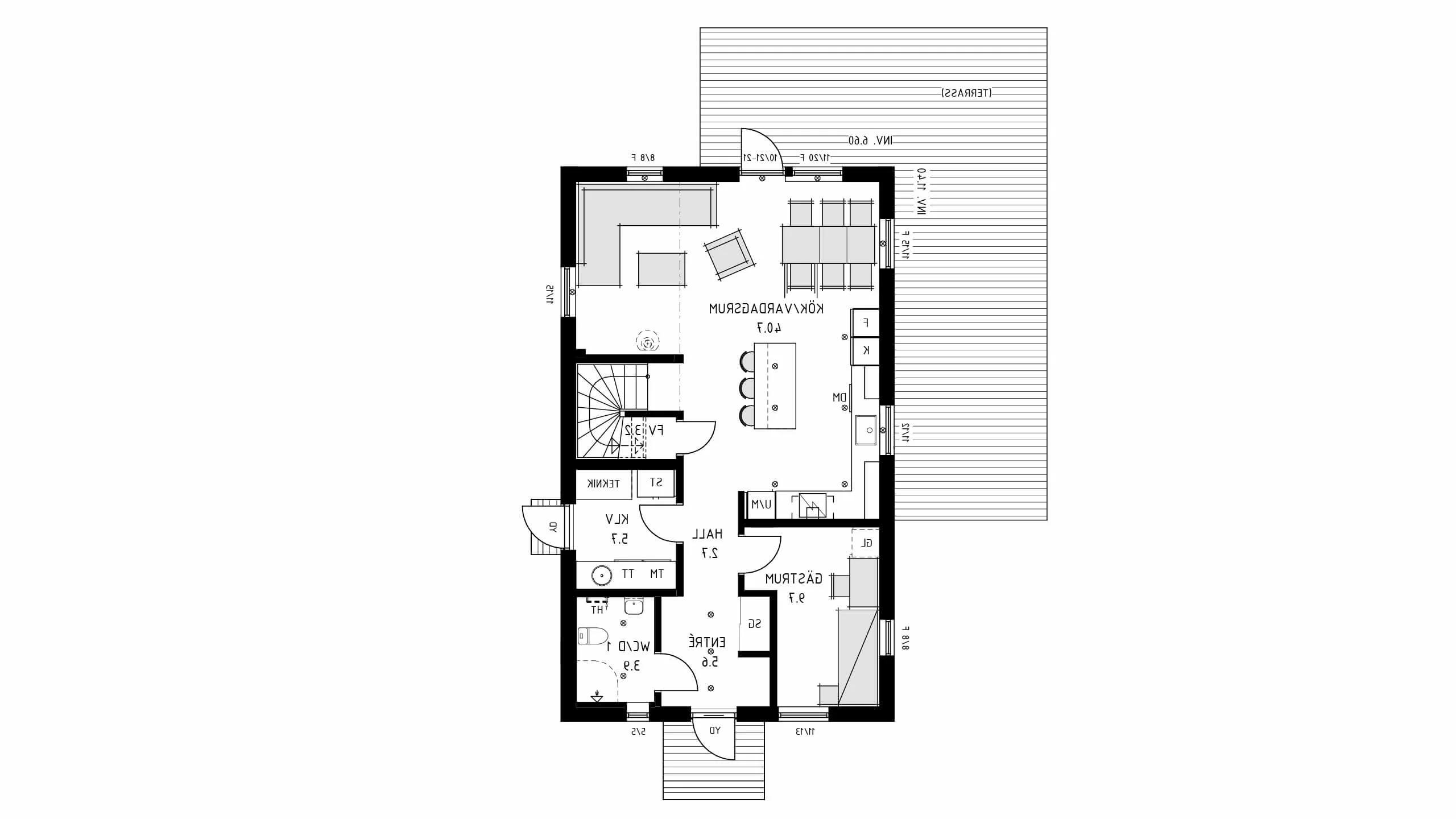 trivselhus stella 150 planlösning