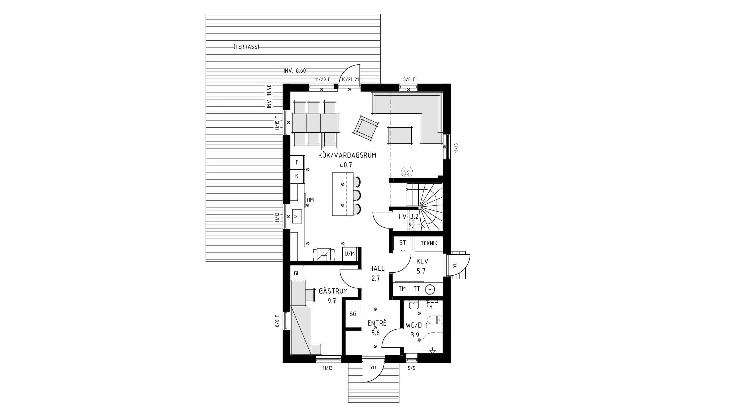 trivselhus stella 150 planlösning