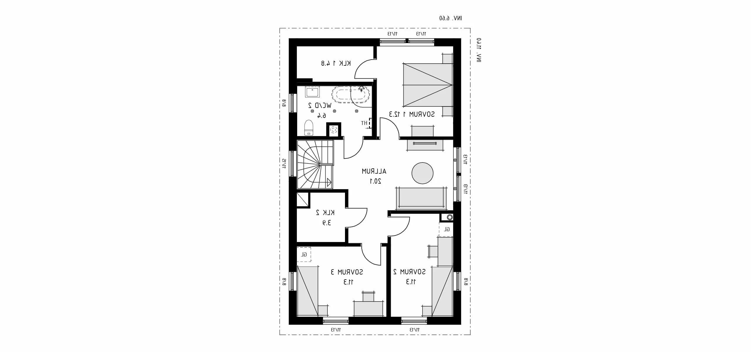 trivselhus stella 150 planlösning