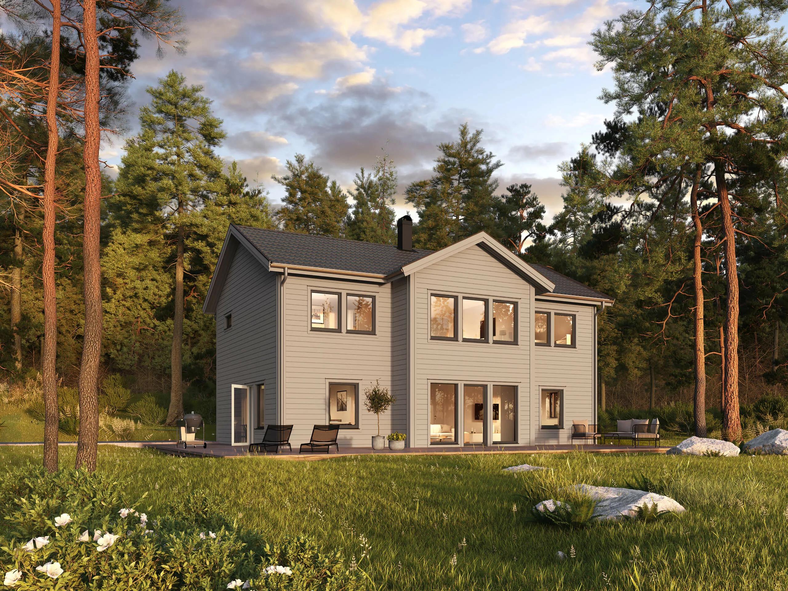 trivselhus stella 190 fasad