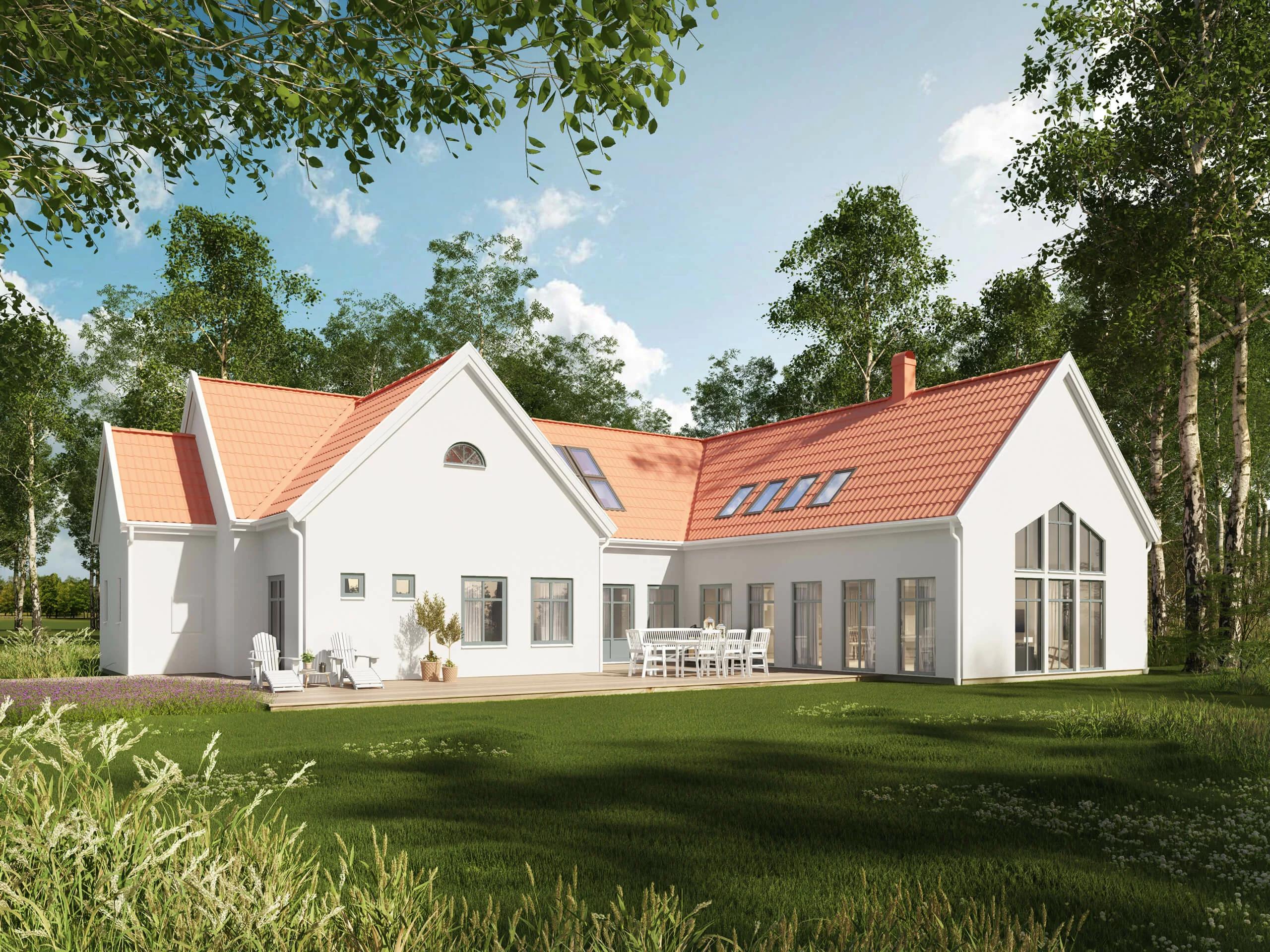 trivselhus villa åkarp fasad