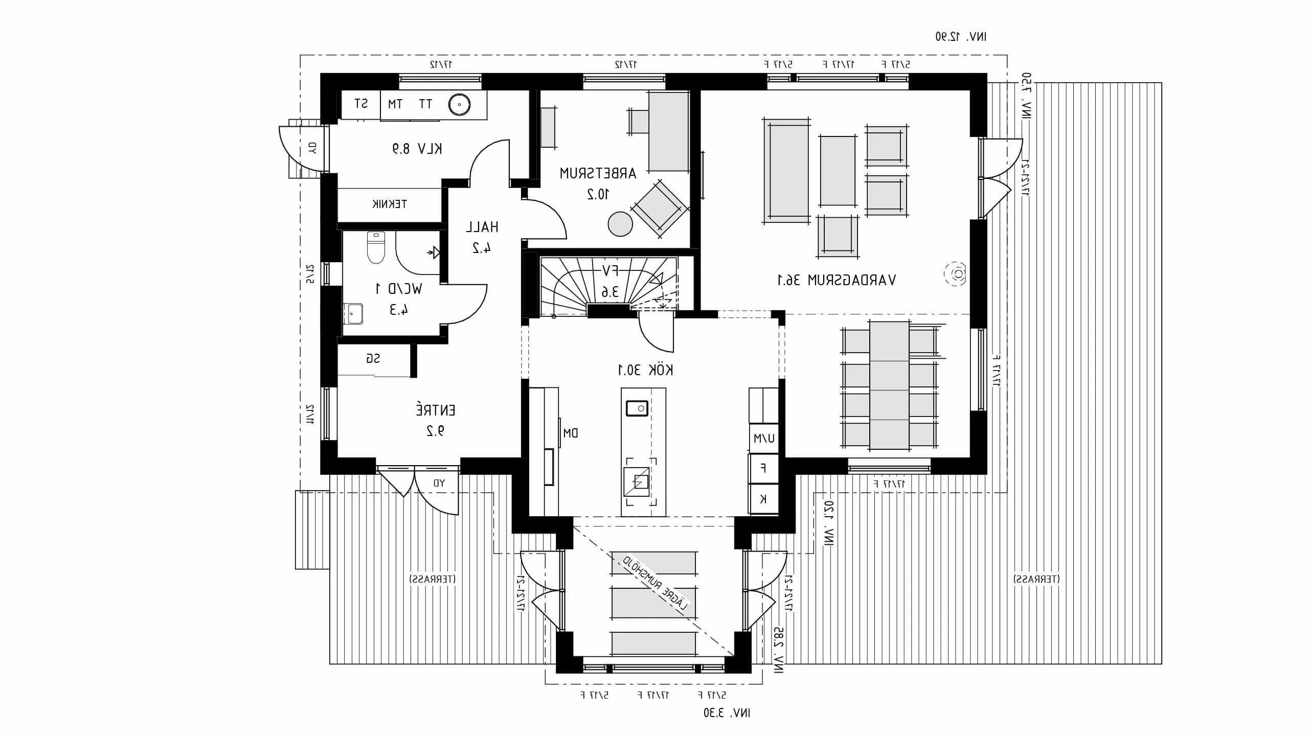 trivselhus villa askim planlösning
