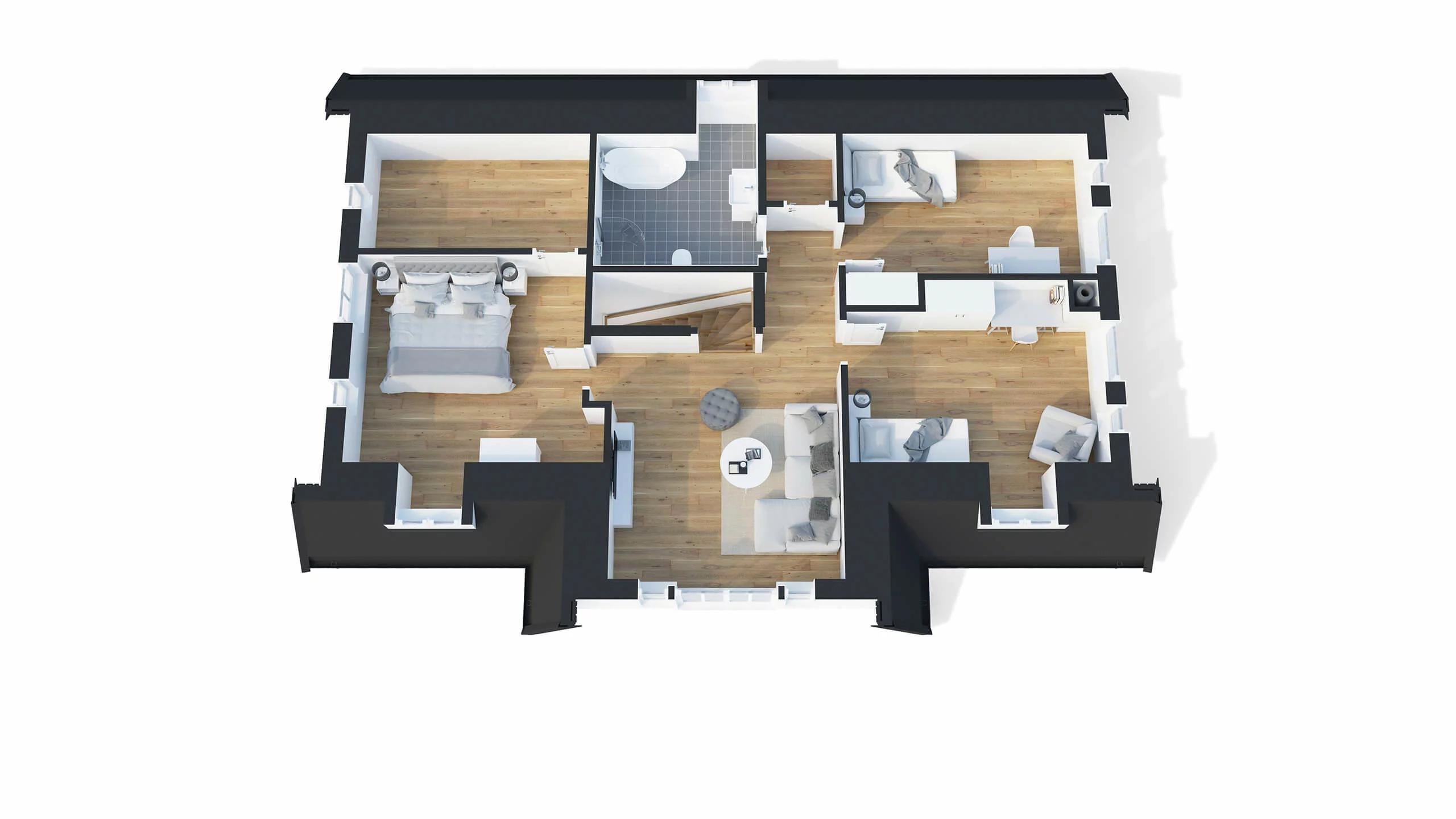 trivselhus villa askim planlösning