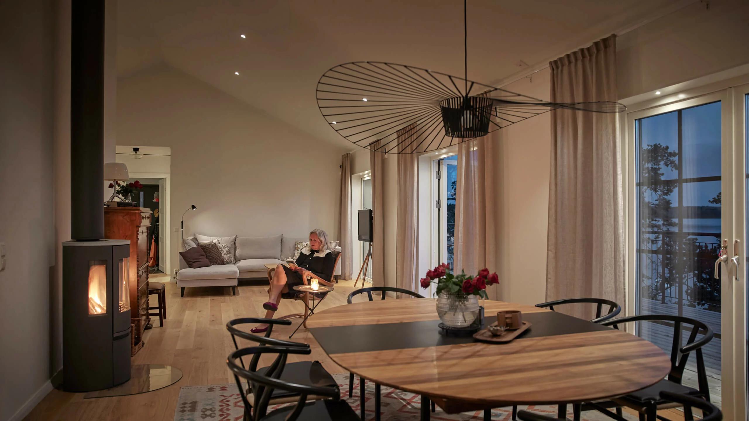 trivselhus villa frösö vardagsrum bygga hus