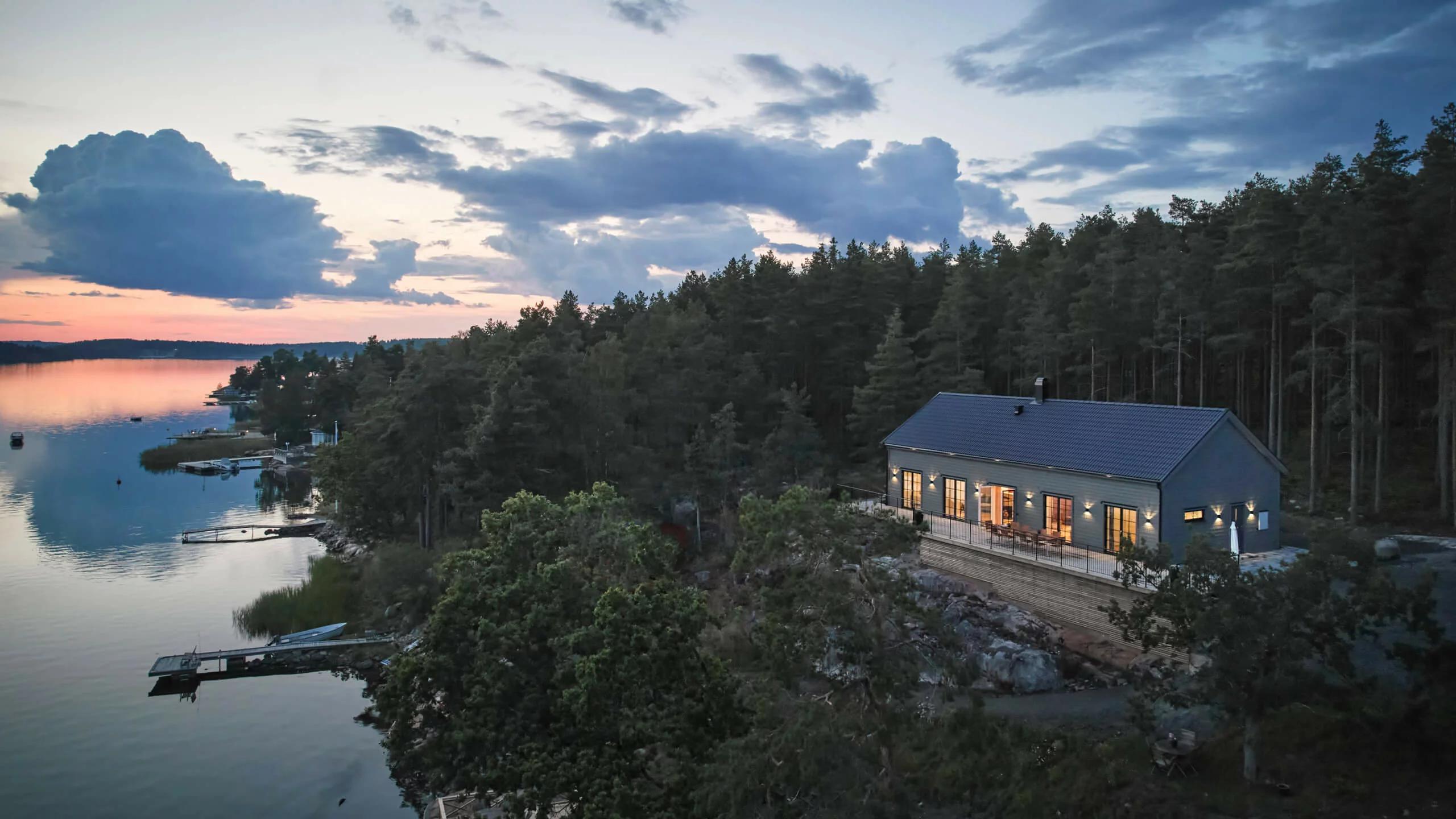 trivselhus villa frösö fasad bygga hus