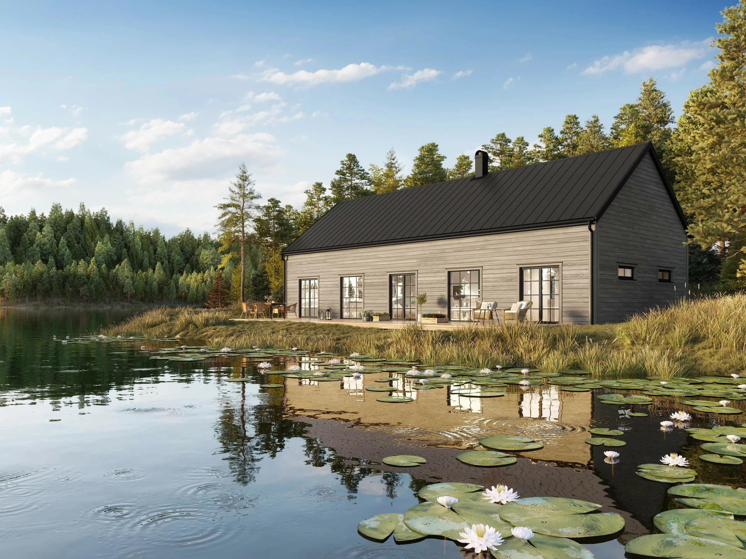 trivselhus villa frösö fasad bygga hus