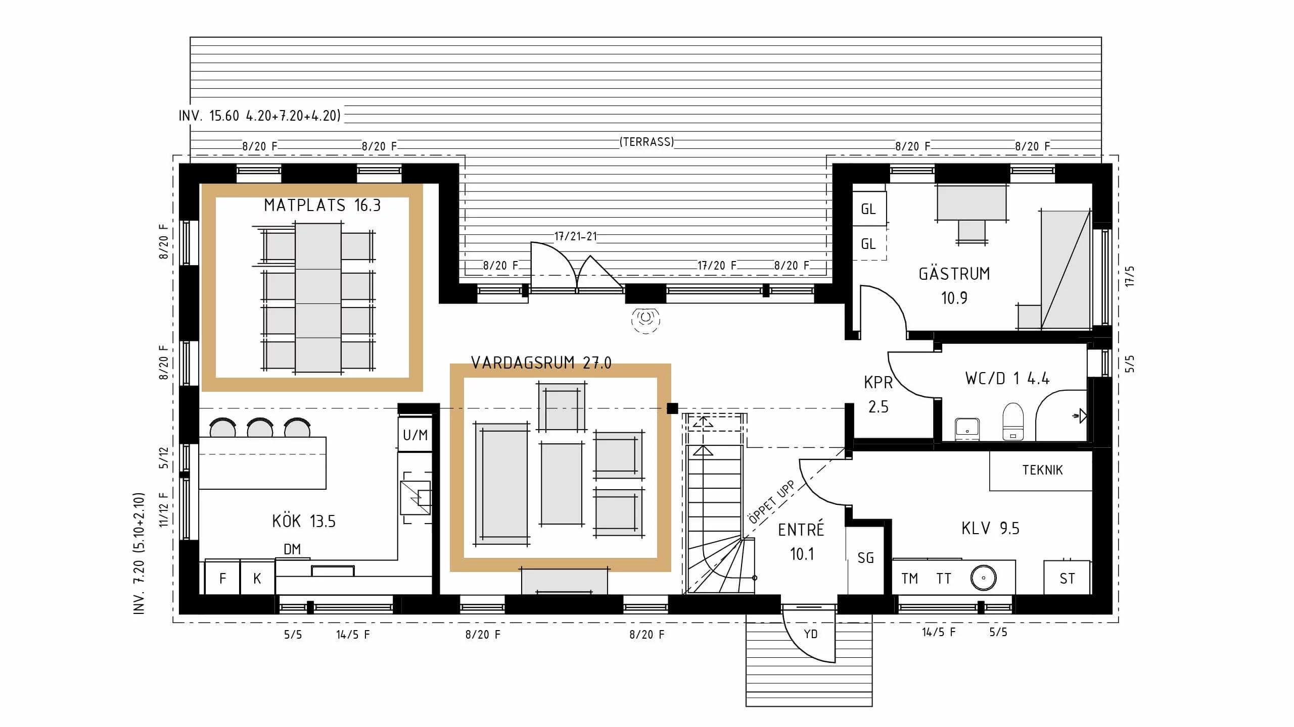 trivselhus villa hägersten planlösning