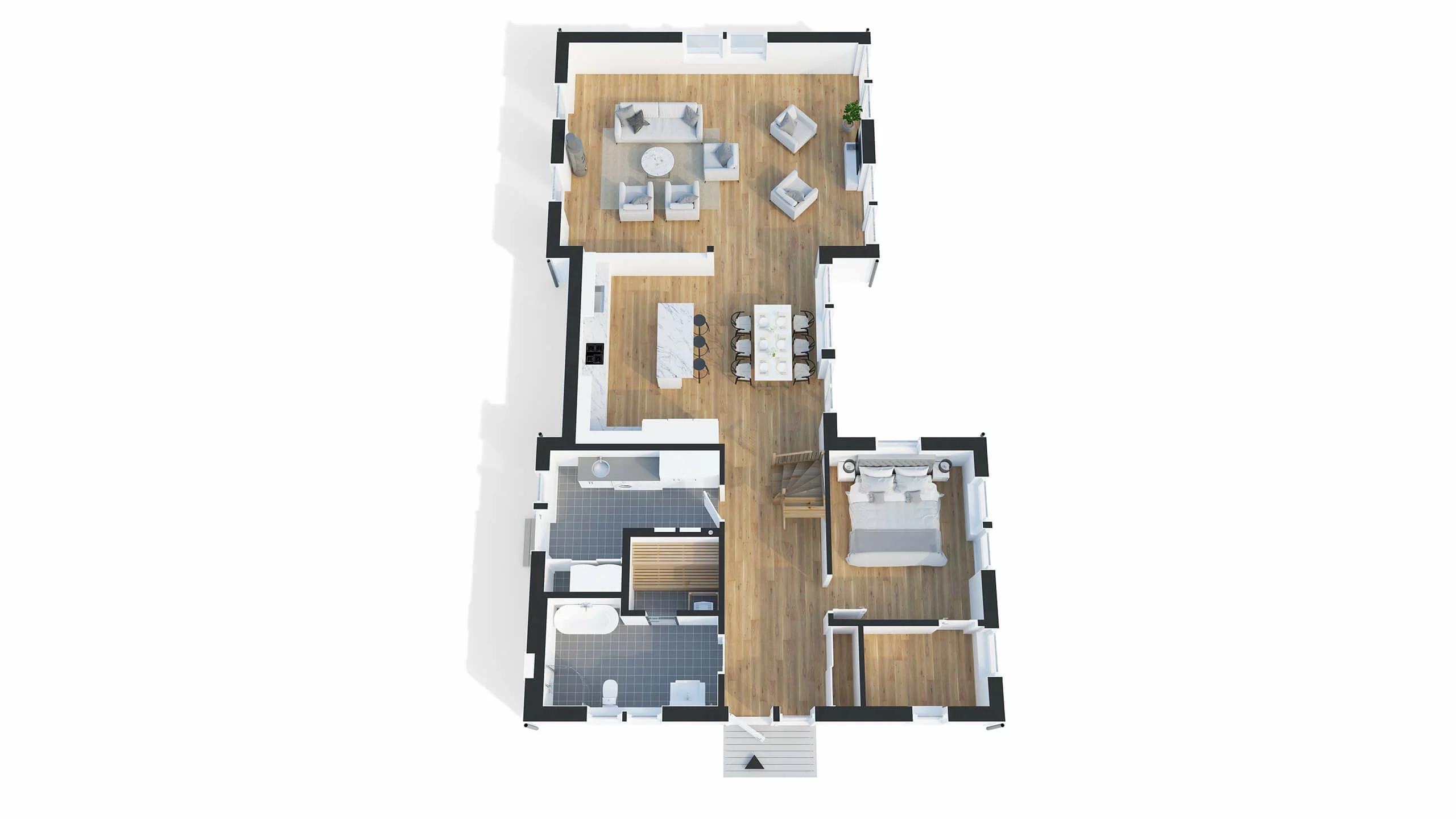 trivselhus villa marieholm planlösning