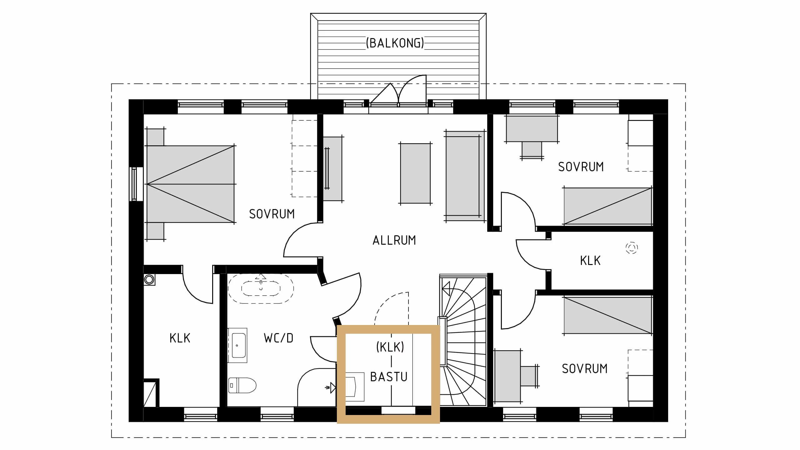 trivselhus villa söderhamn planlösning