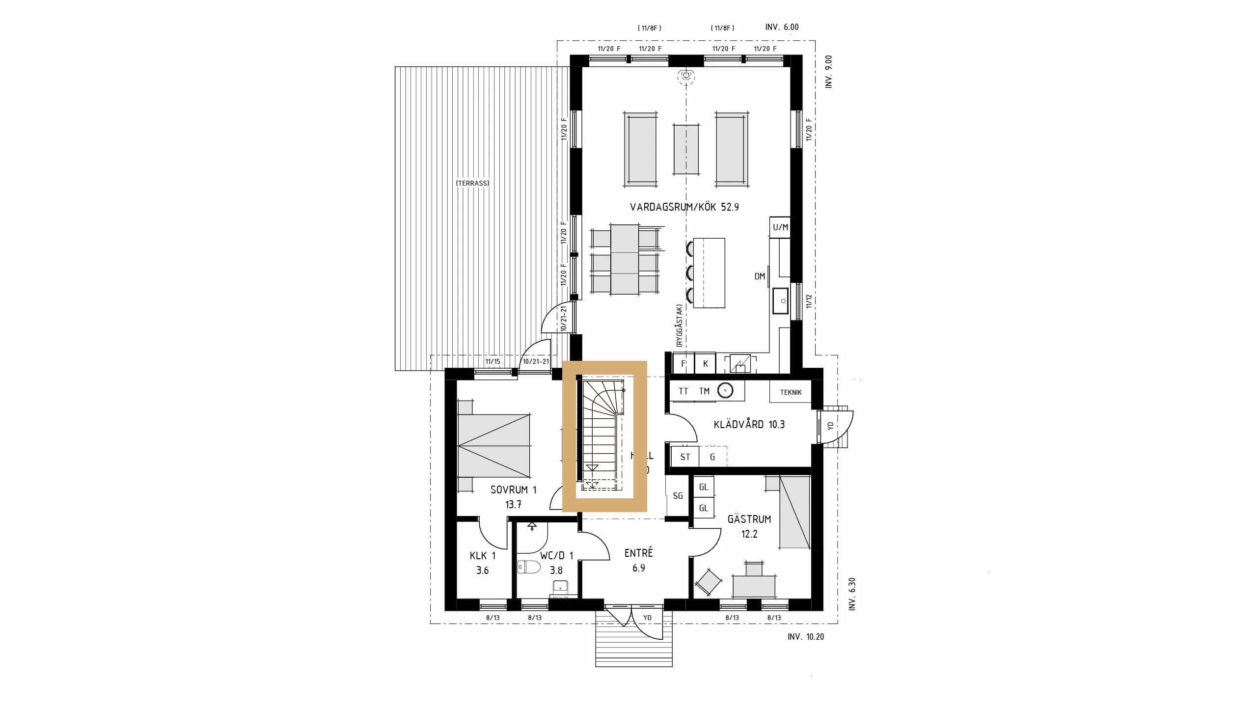 trivselhus villa vadstena planlösning