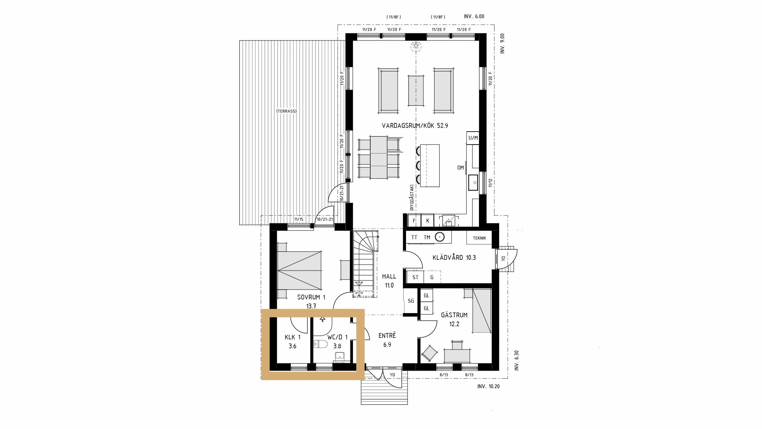 trivselhus villa vadstena planlösning