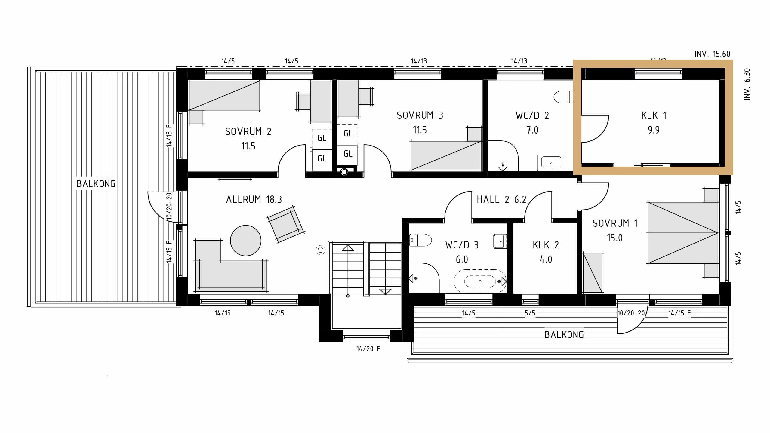 trivselhus villa värmdö planlösning
