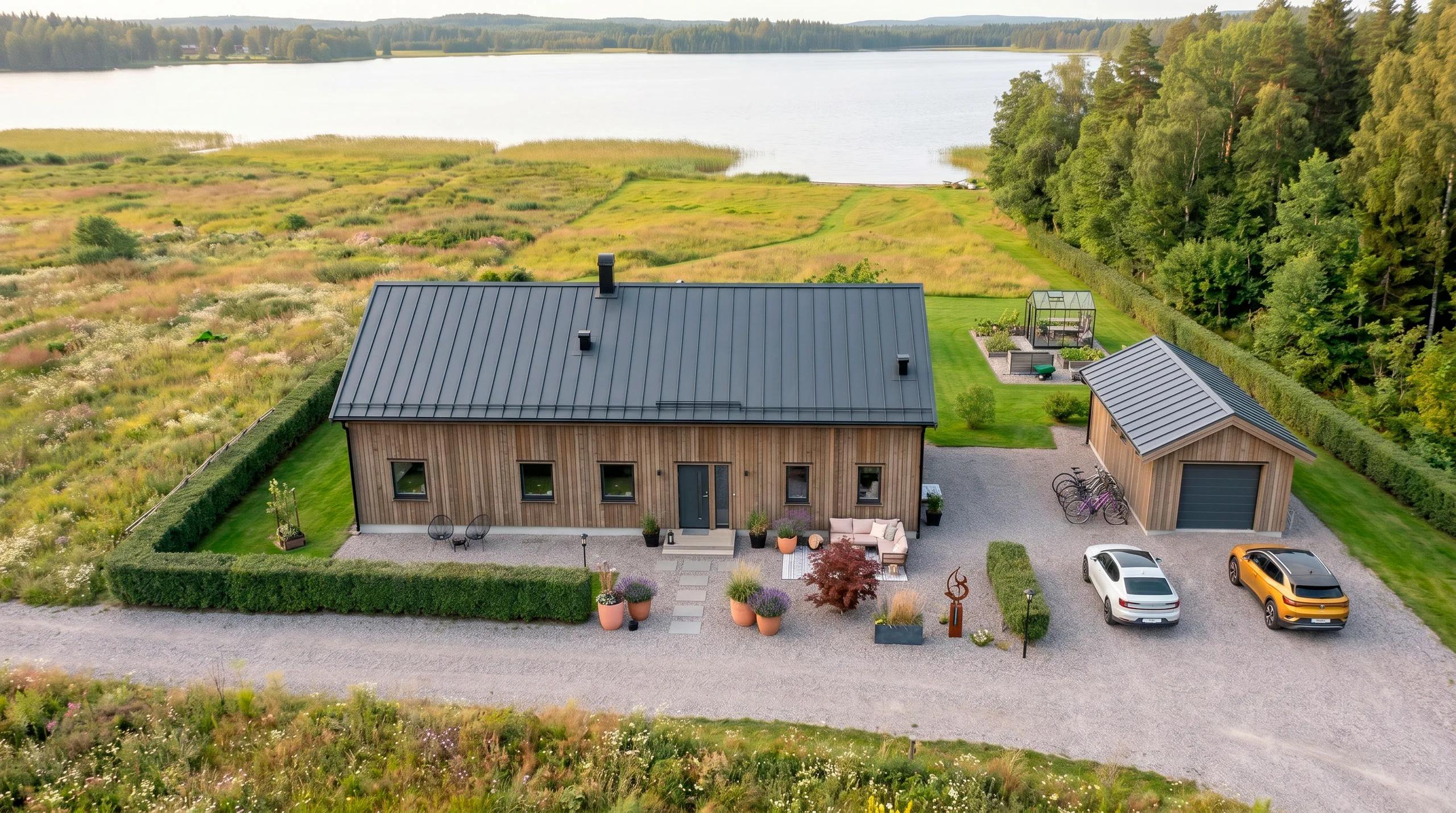 trivselhus ledig tomt sävsjö nässjo vallsjön