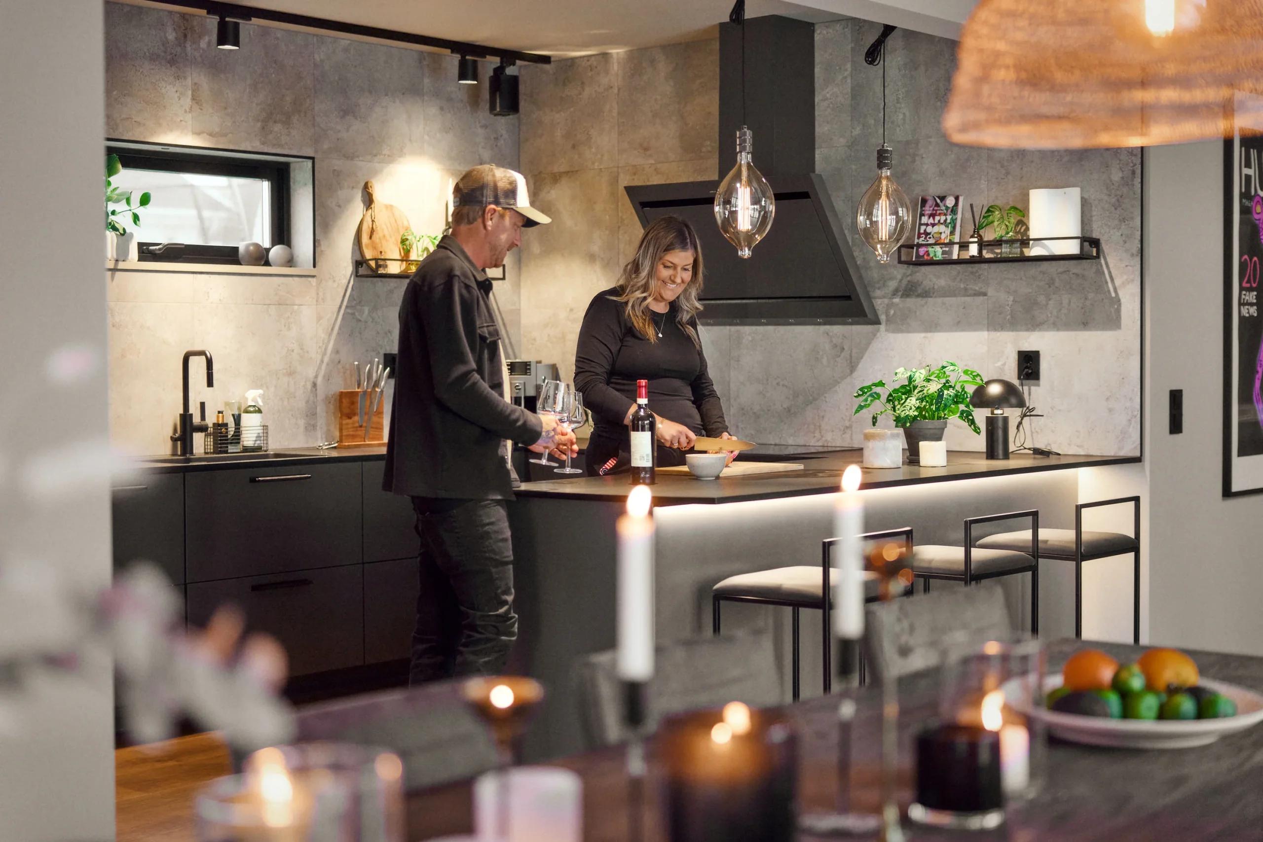 hemma hos en familj i Villa Värmdö
