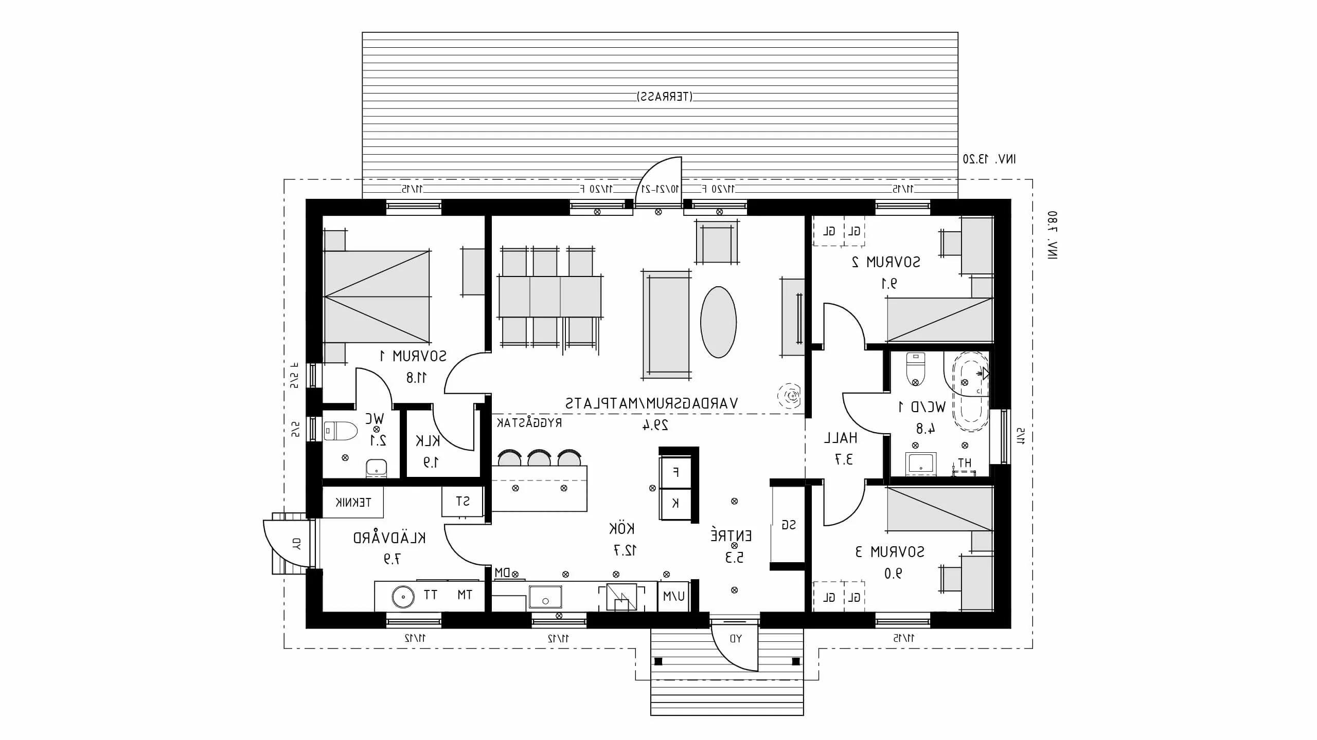 trivselhus stella 103 planlösning