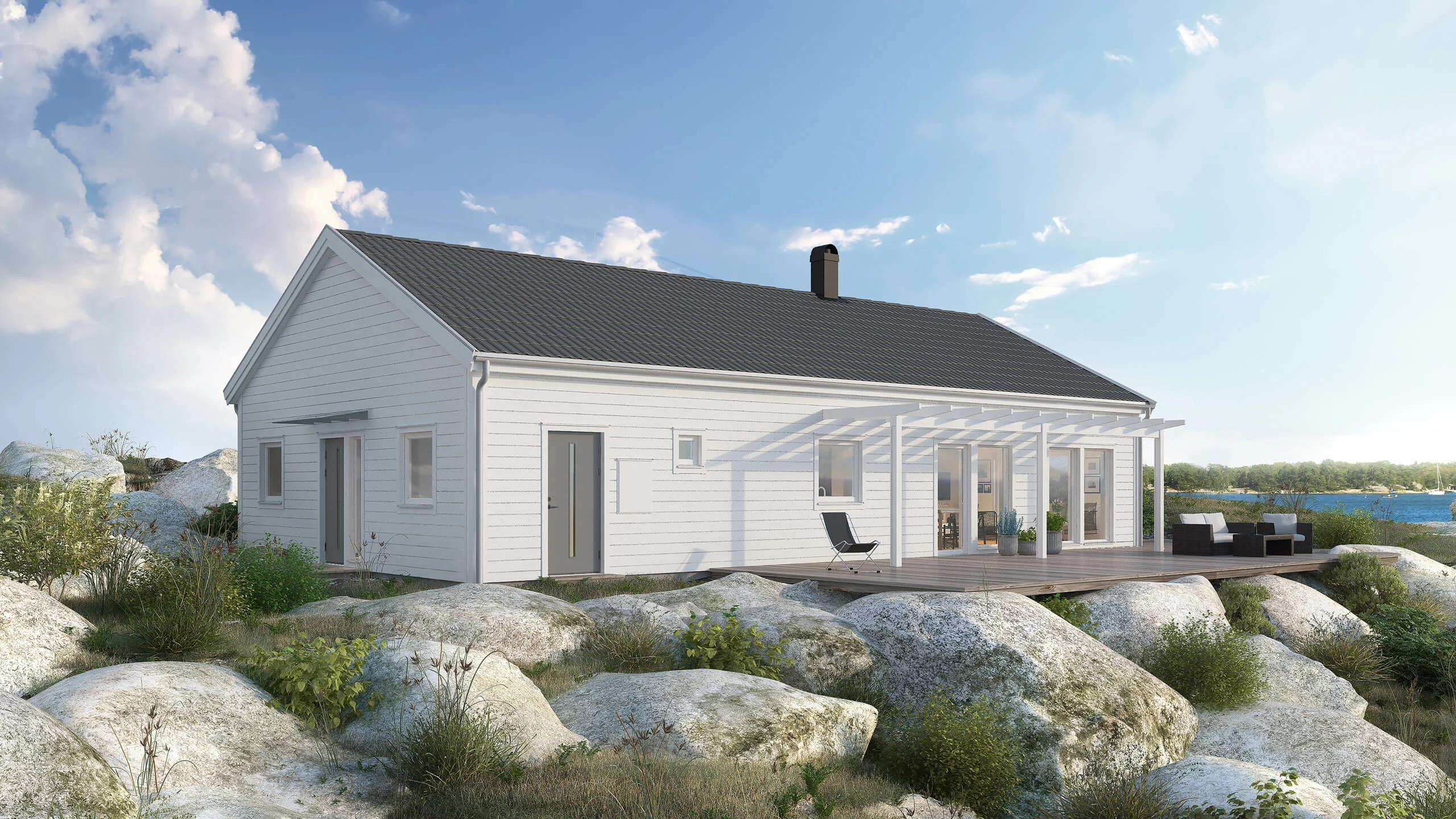 trivselhus stella 131 fasad