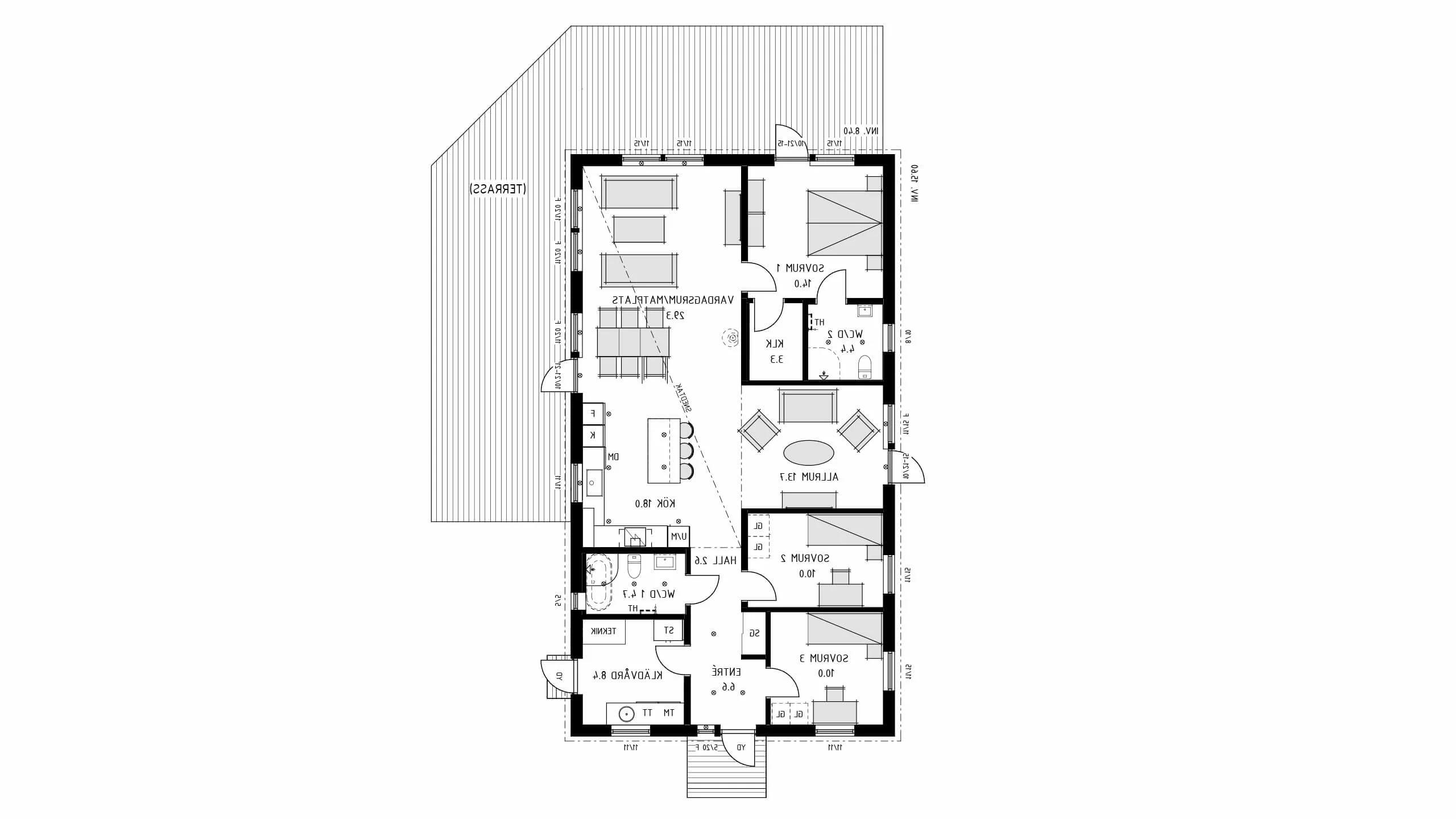 trivselhus stella 131 planlösning