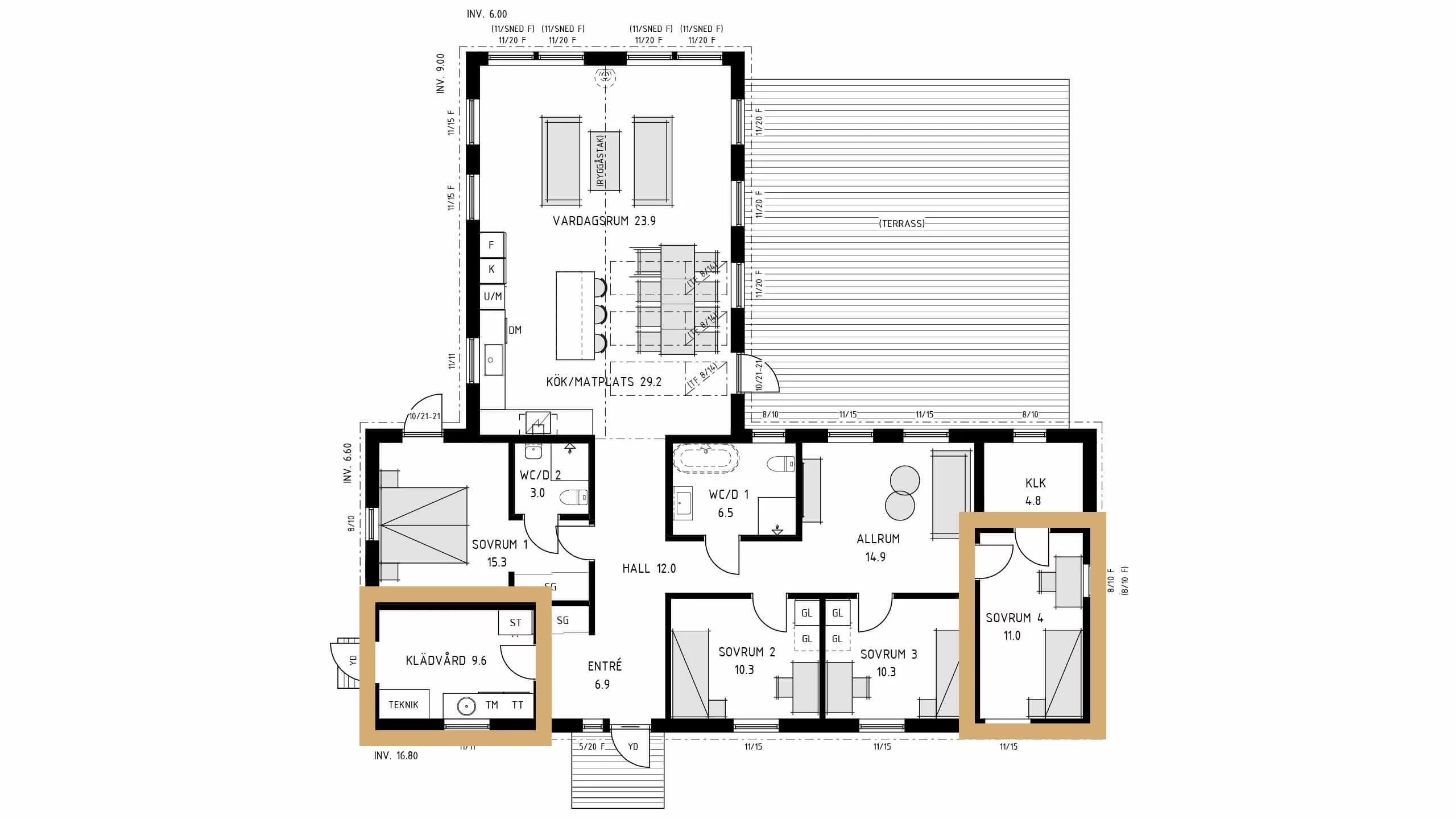 trivselhus villa brantevik planlösning