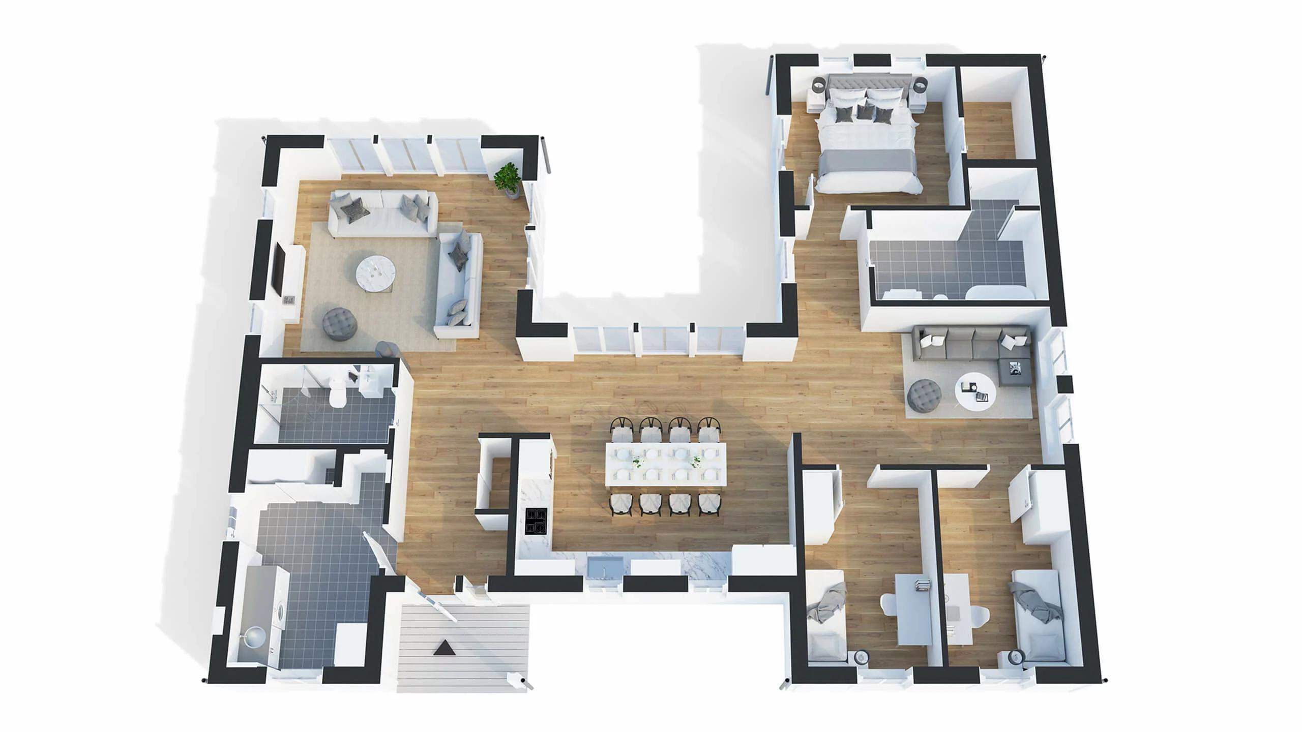 trivselhus villa höganäs planlösning