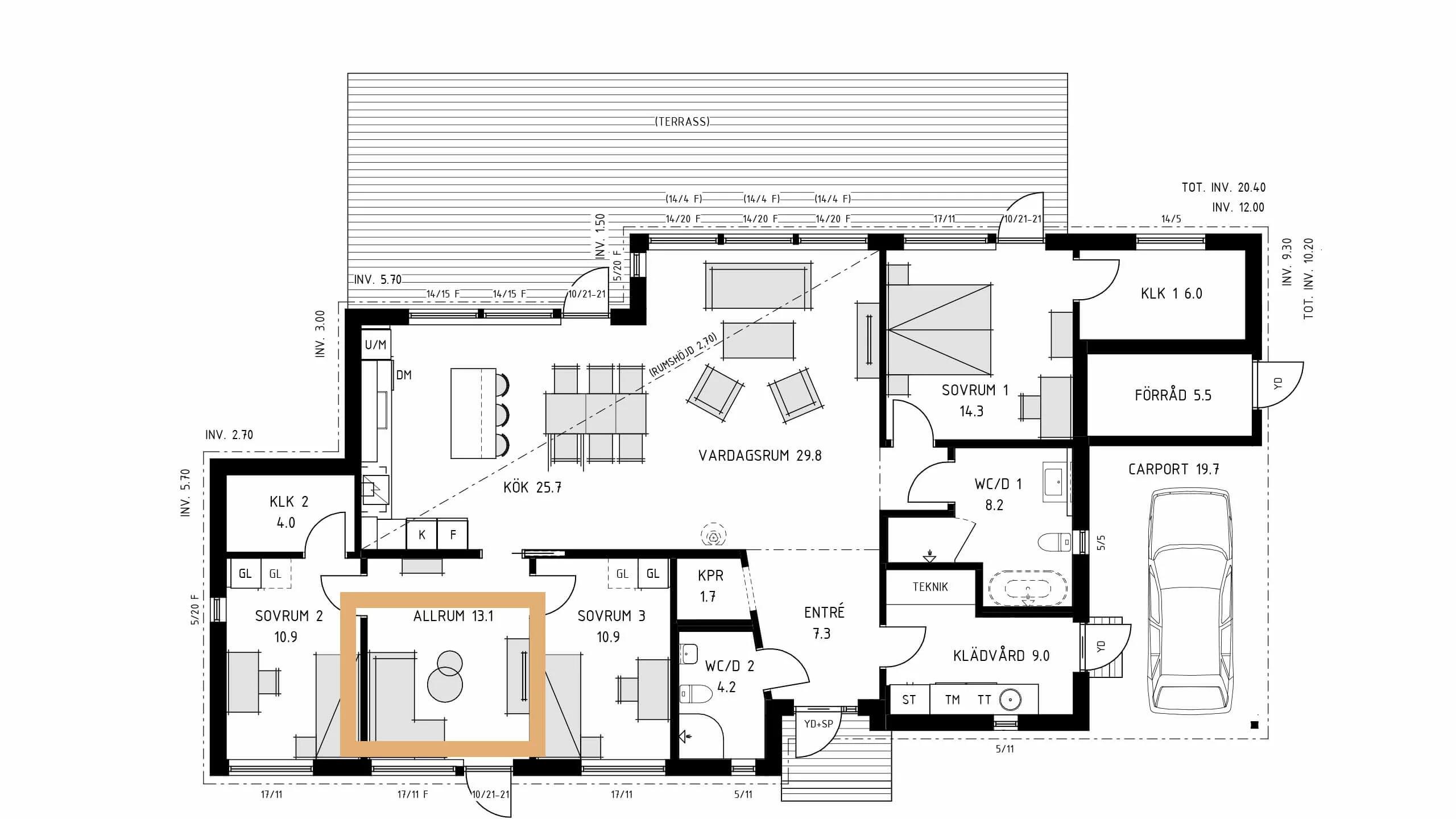 trivselhus villa höllviken planlösning