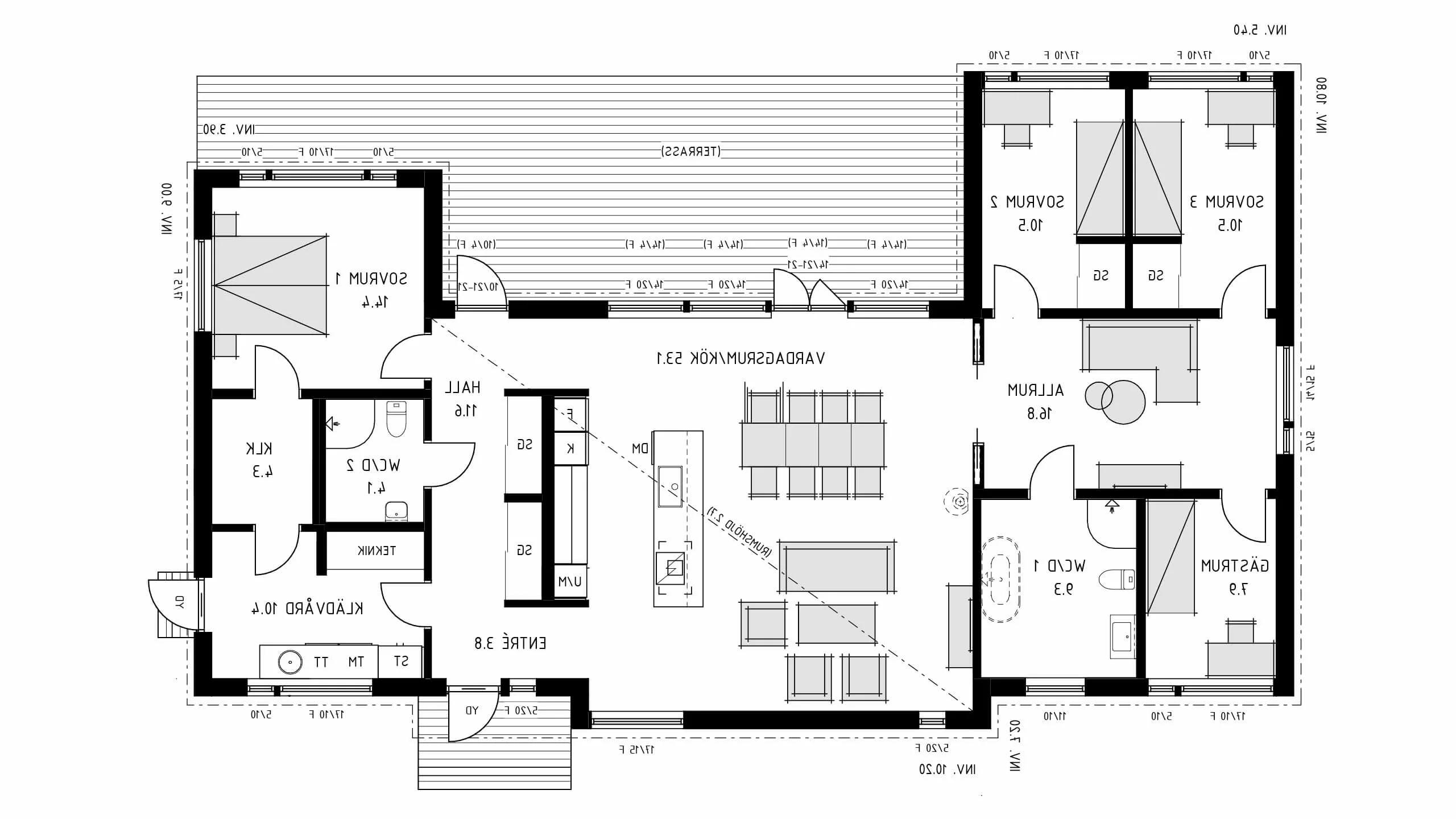 trivselhus villa kungsholmen planlösning