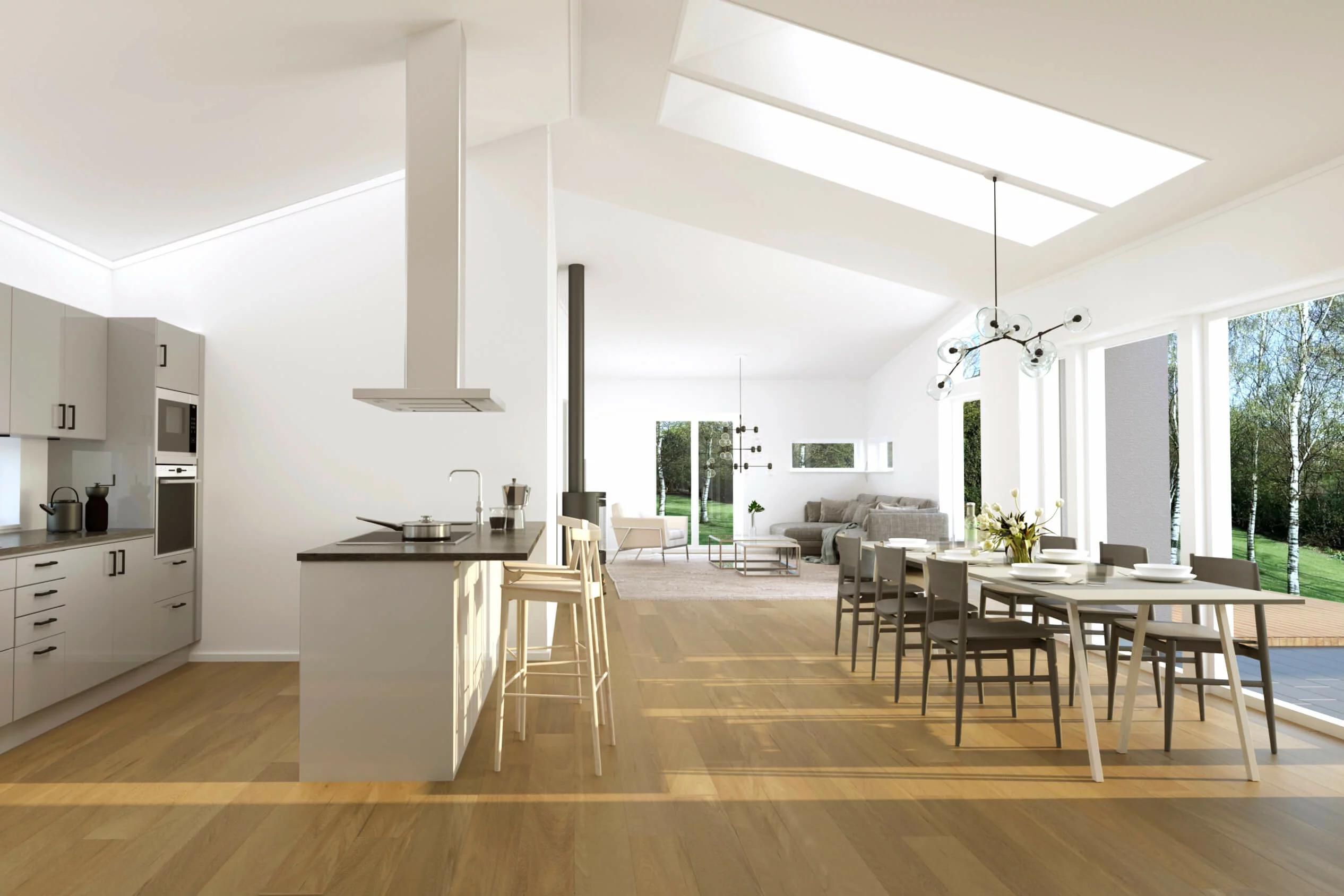 trivselhus villa malmö interiör