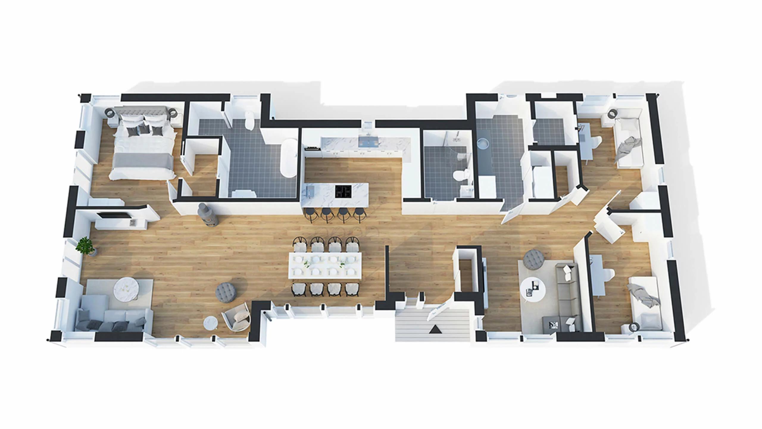 trivselhus villa malmö planlösning