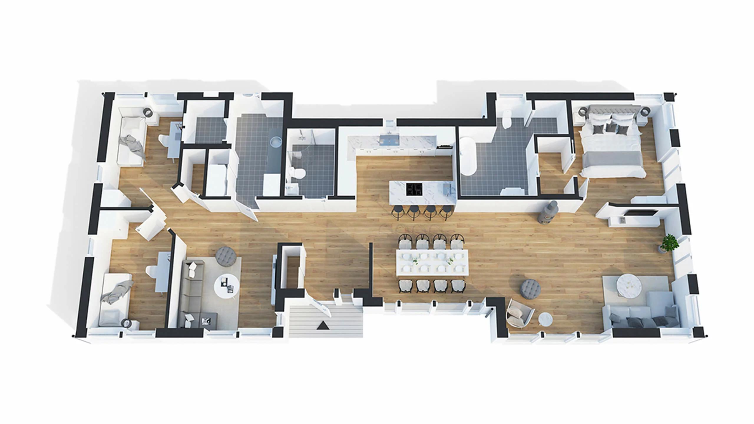 trivselhus villa malmö planlösning