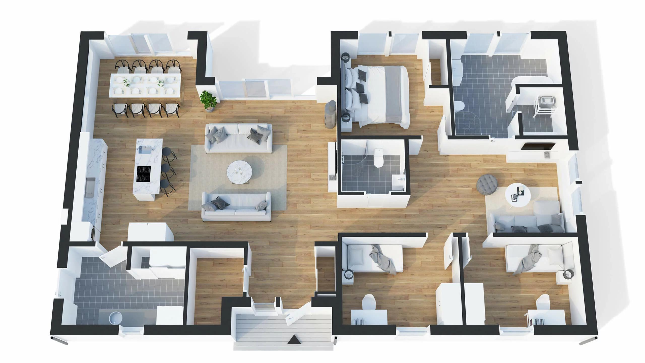 trivselhus villa östersund planlösning