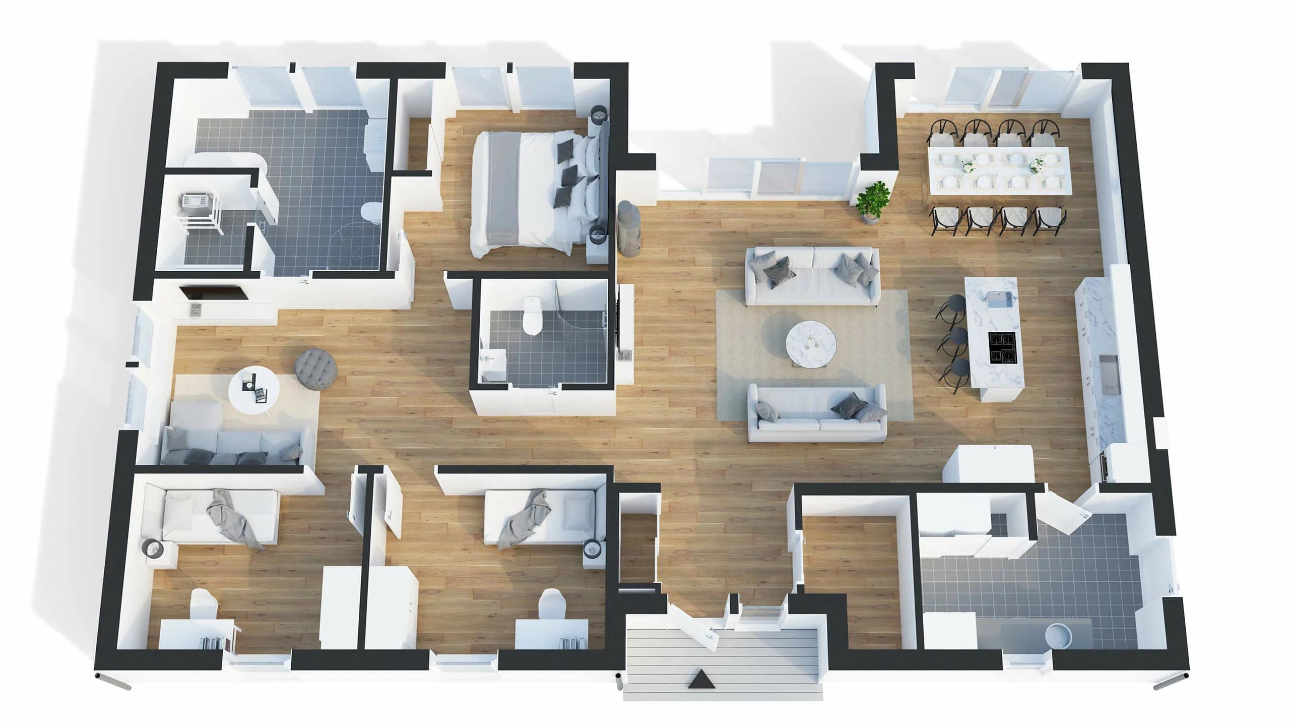 trivselhus villa östersund planlösning