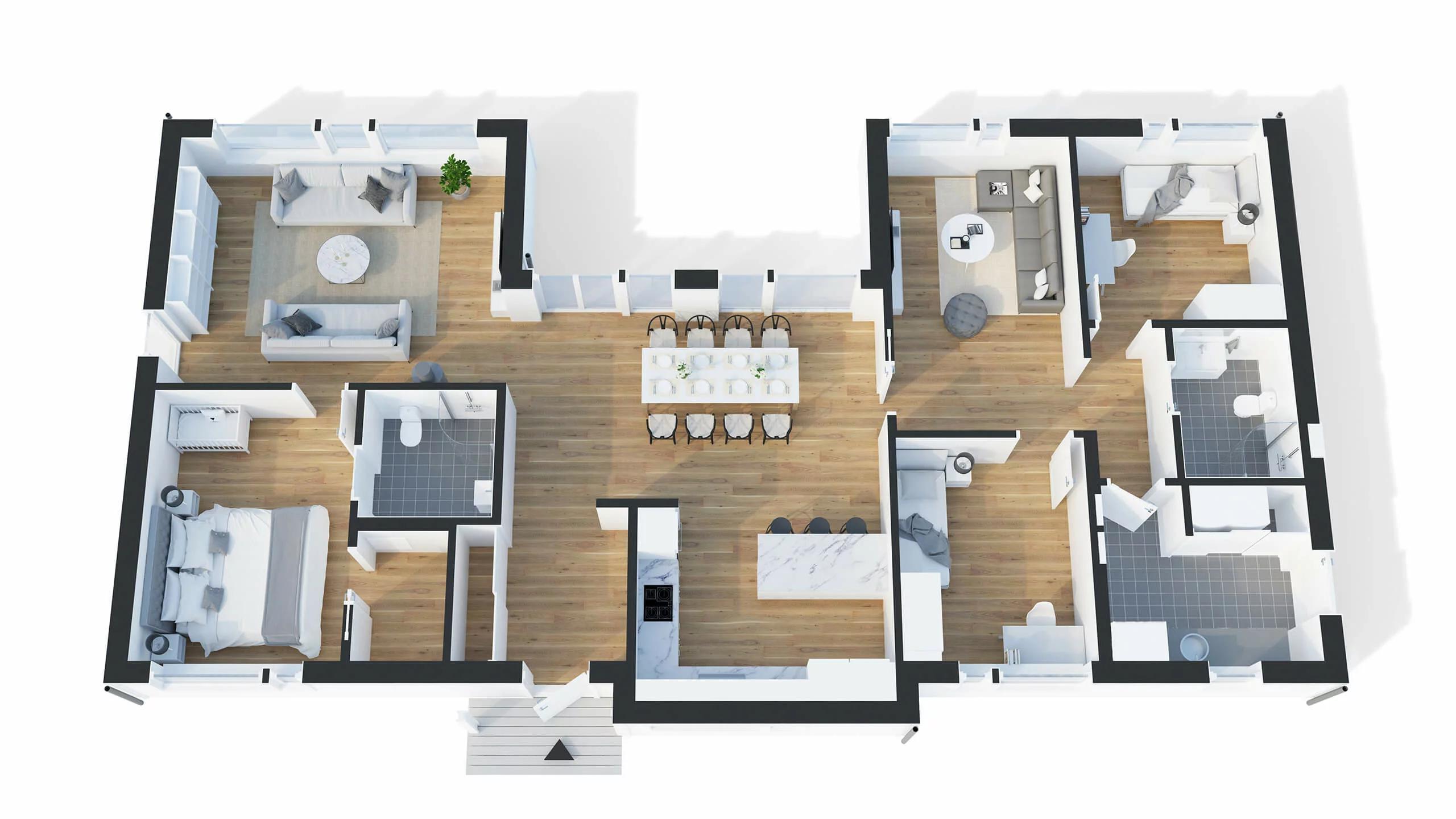 trivselhus villa skanör planlösning