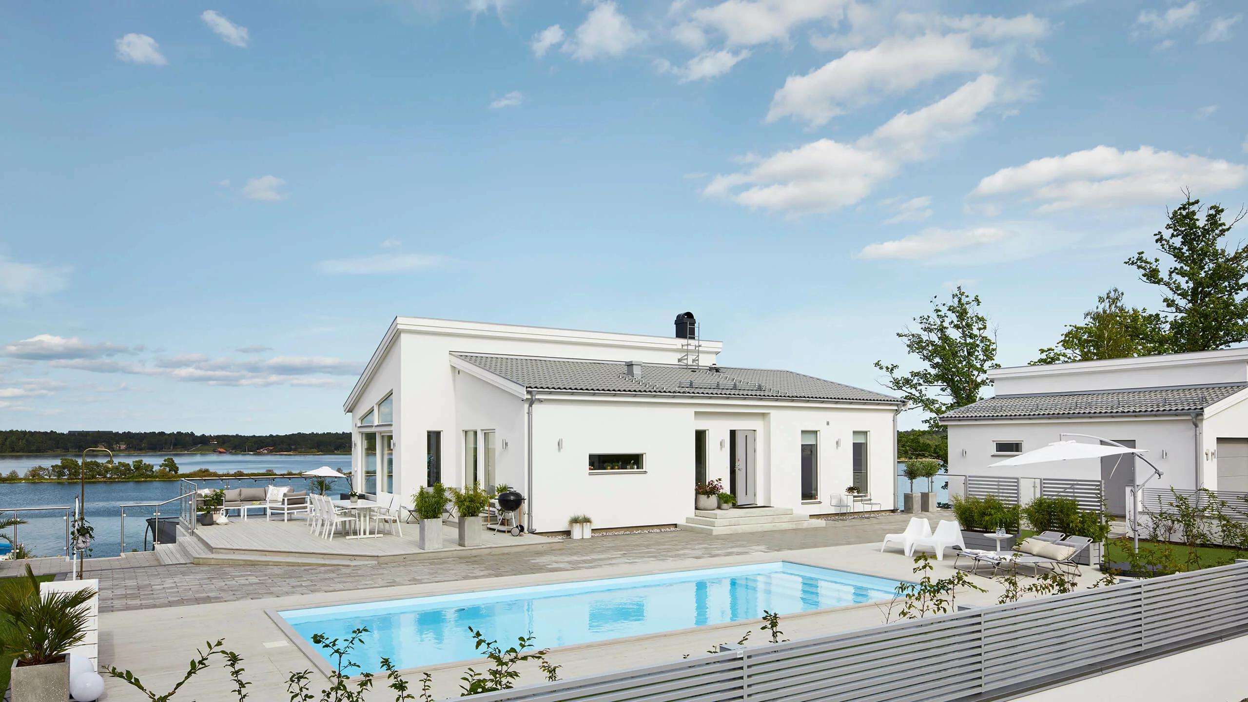 trivselhus fri form fasad bygga hus