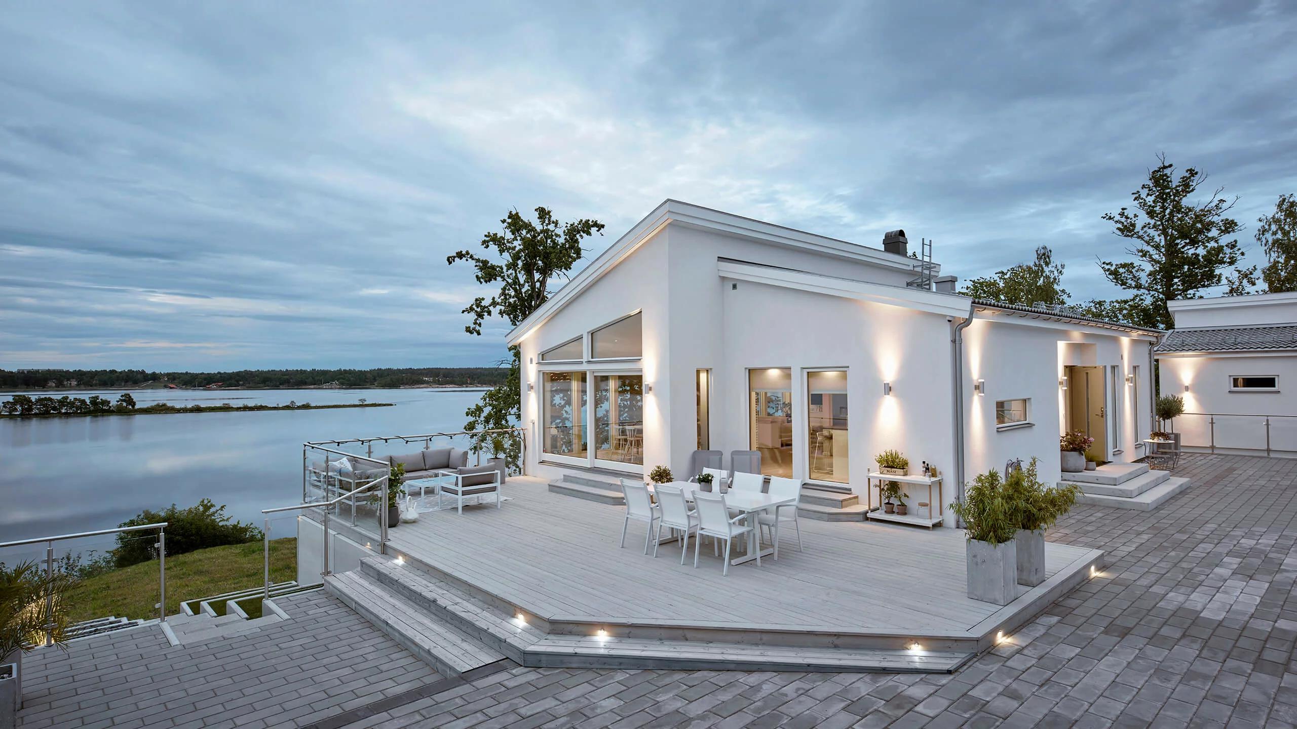 trivselhus fri form fasad bygga hus