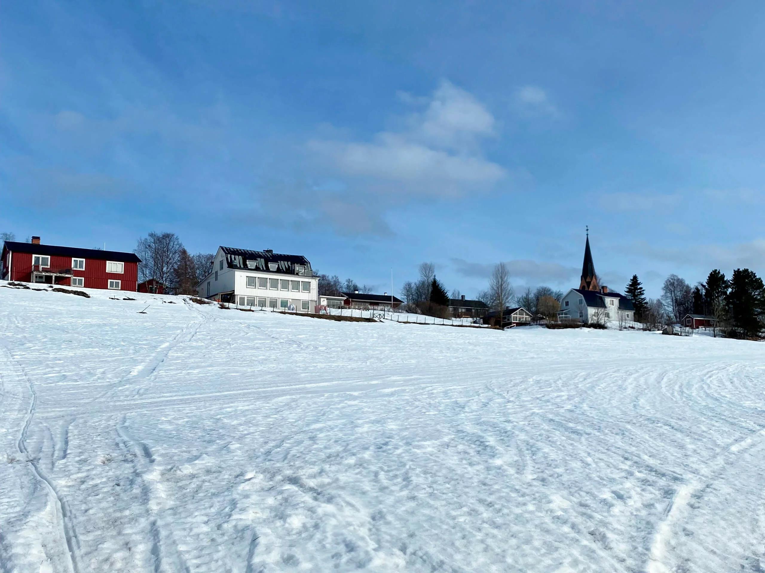 ledig tomt trivselhus bergs kommun oviken