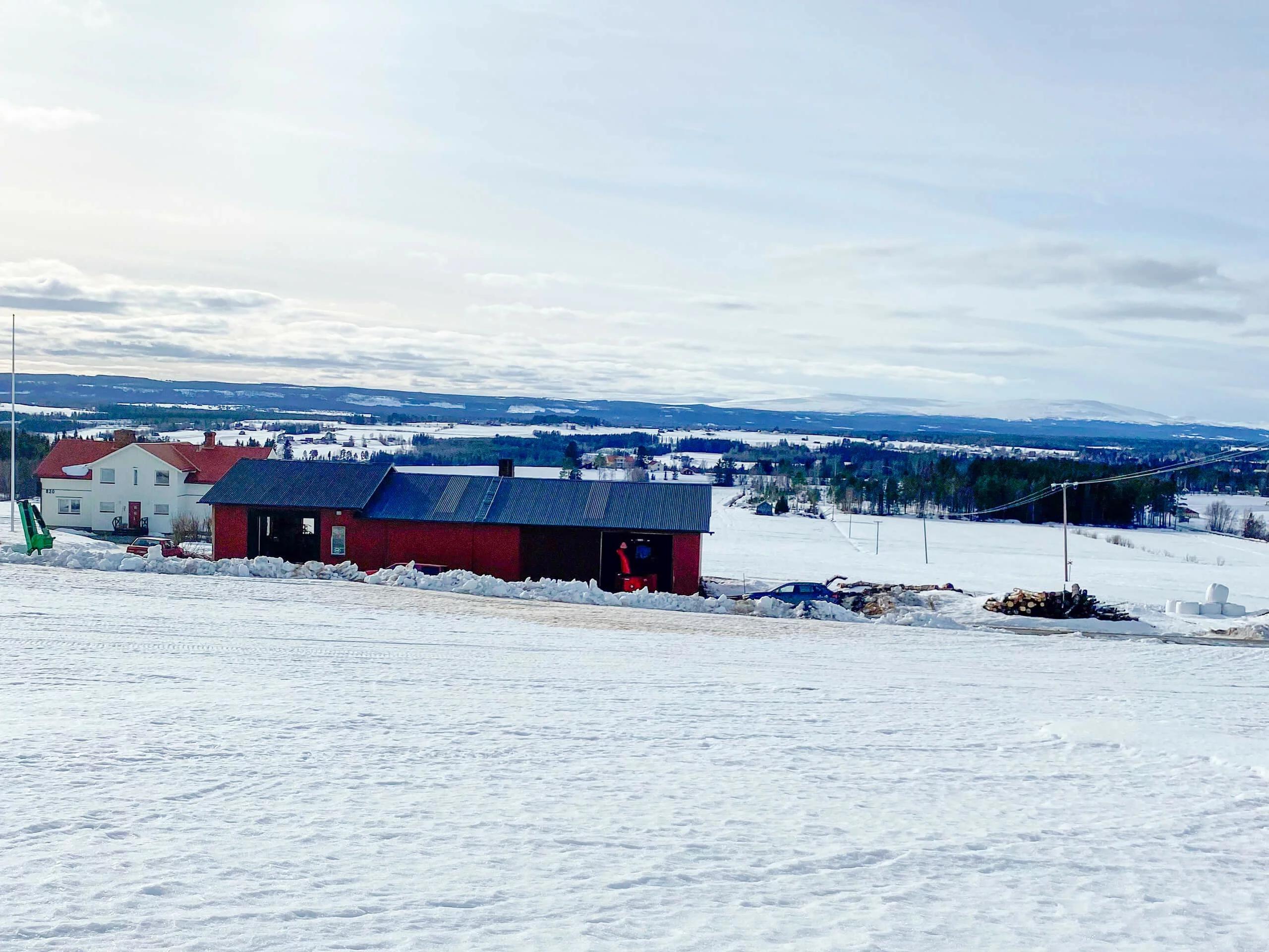 ledig tomt trivselhus bergs kommun oviken